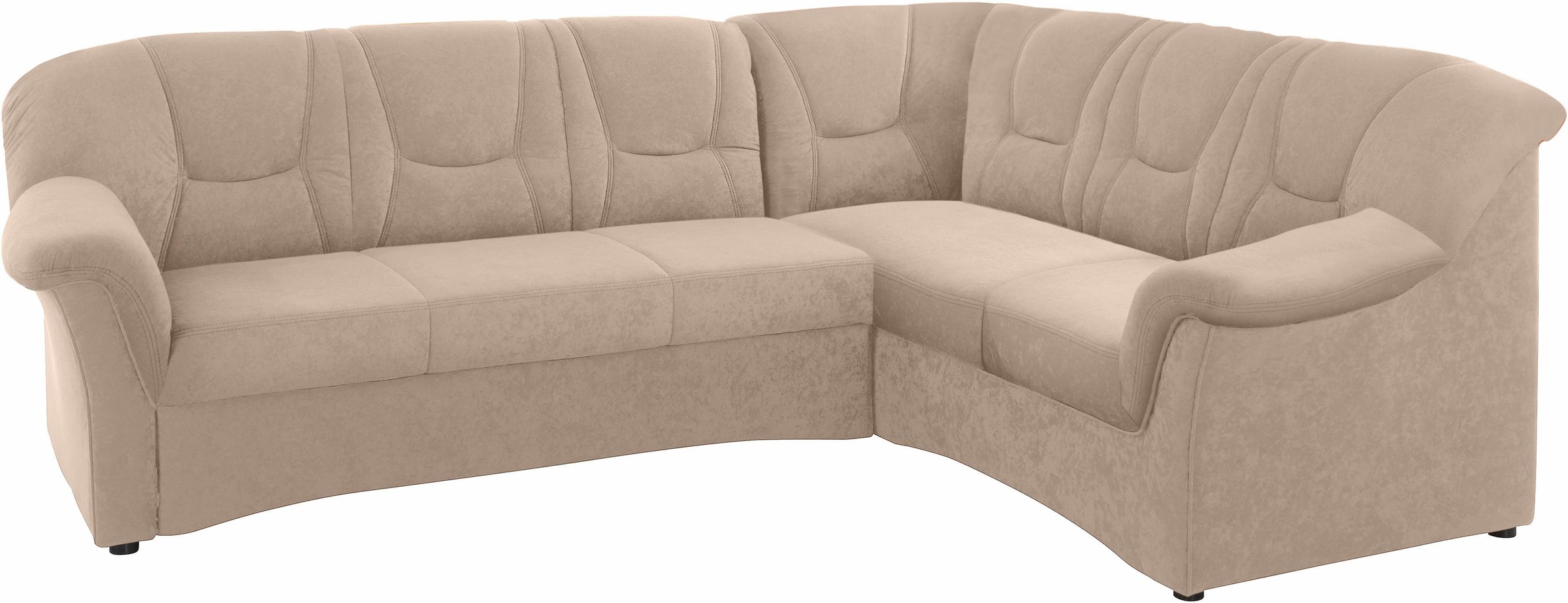 DOMO collection Ecksofa "Sarafina zeitlos und komfortabel, optional mit Fed günstig online kaufen