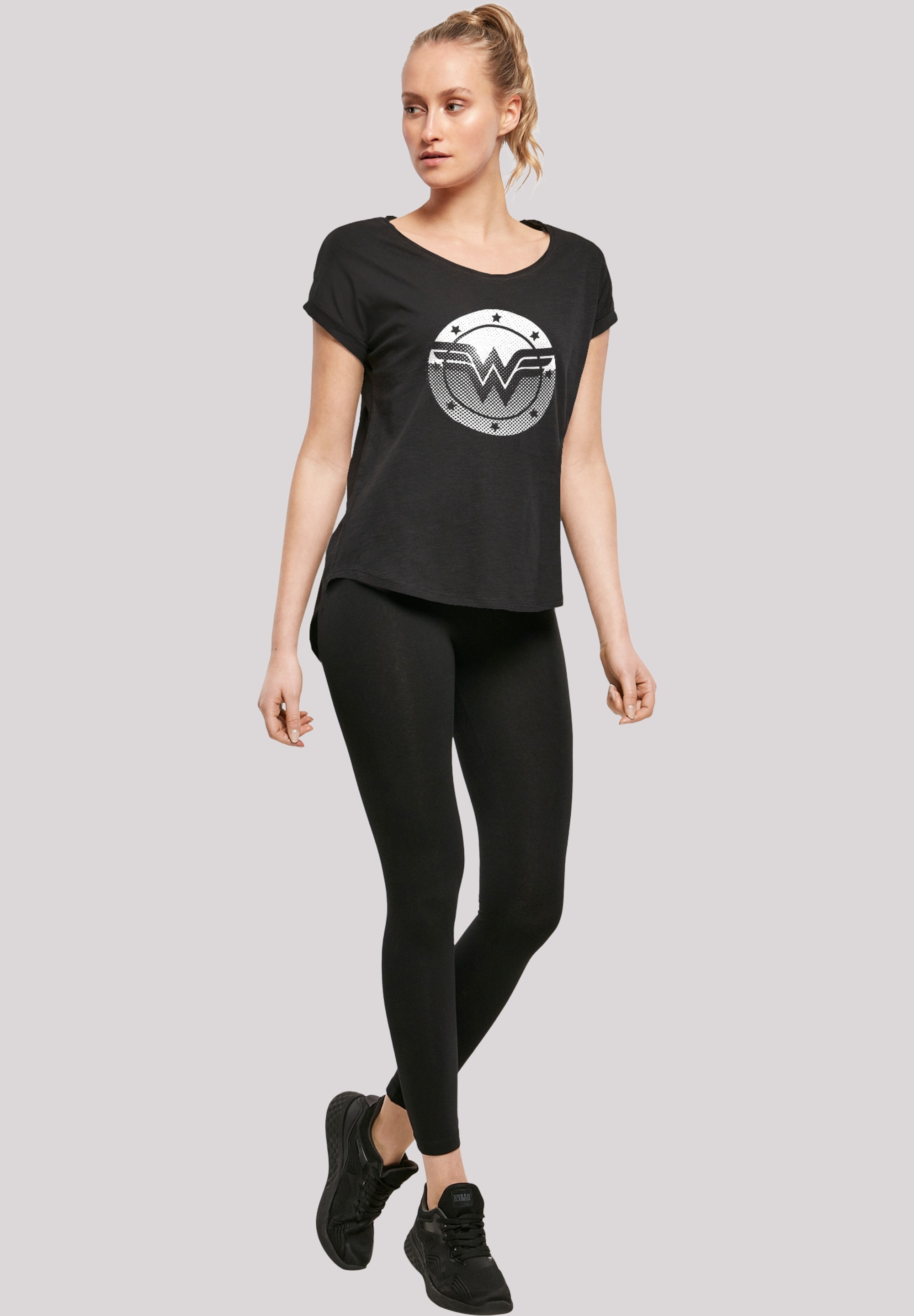 F4NT4STIC T-Shirt »DC Comics Wonder Woman Spot Logo« Print