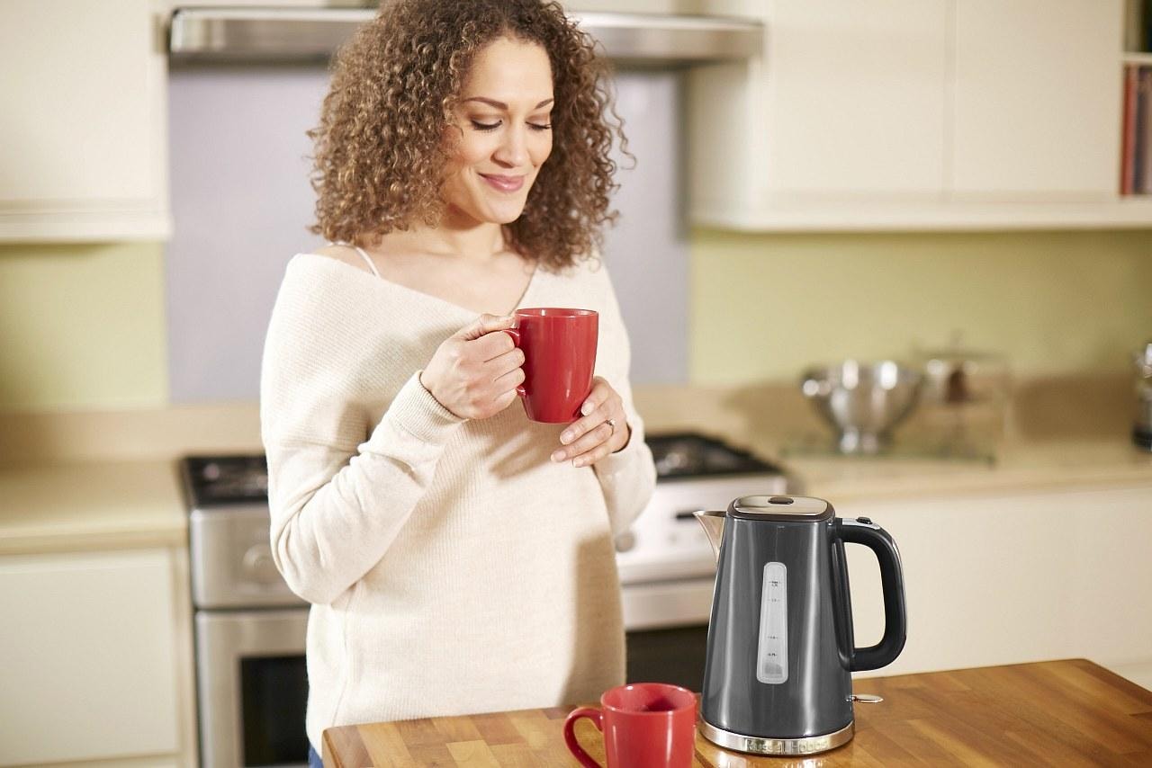 RUSSELL HOBBS Wasserkocher »23211-70 WK Luna Moonlight Grey«, 1,7 l, 2400 W