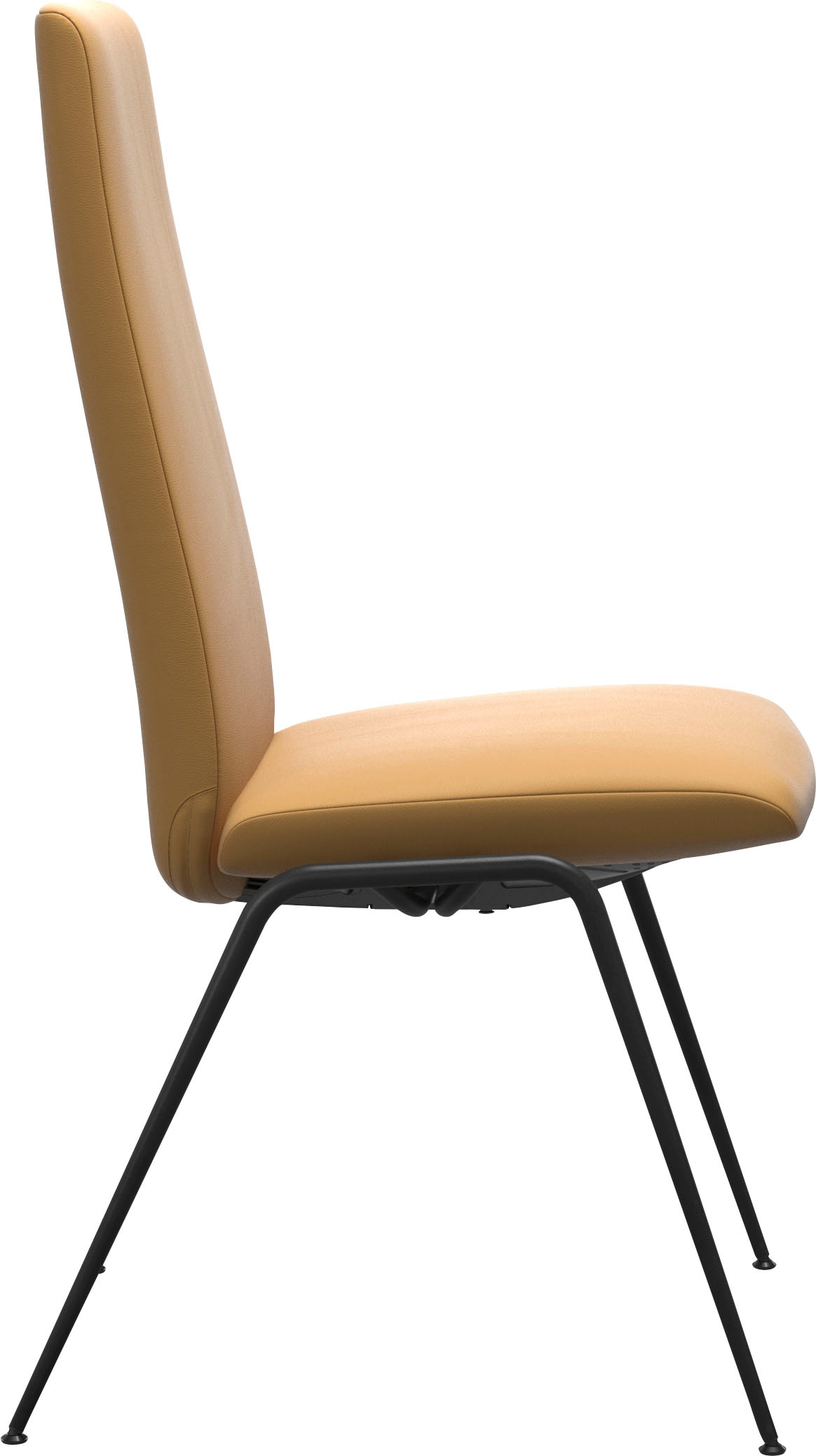 Stressless® Polsterstuhl »Laurel«, Leder PALOMA, High Back, Größe M, mit Beinen aus Stahl in Schwarz matt