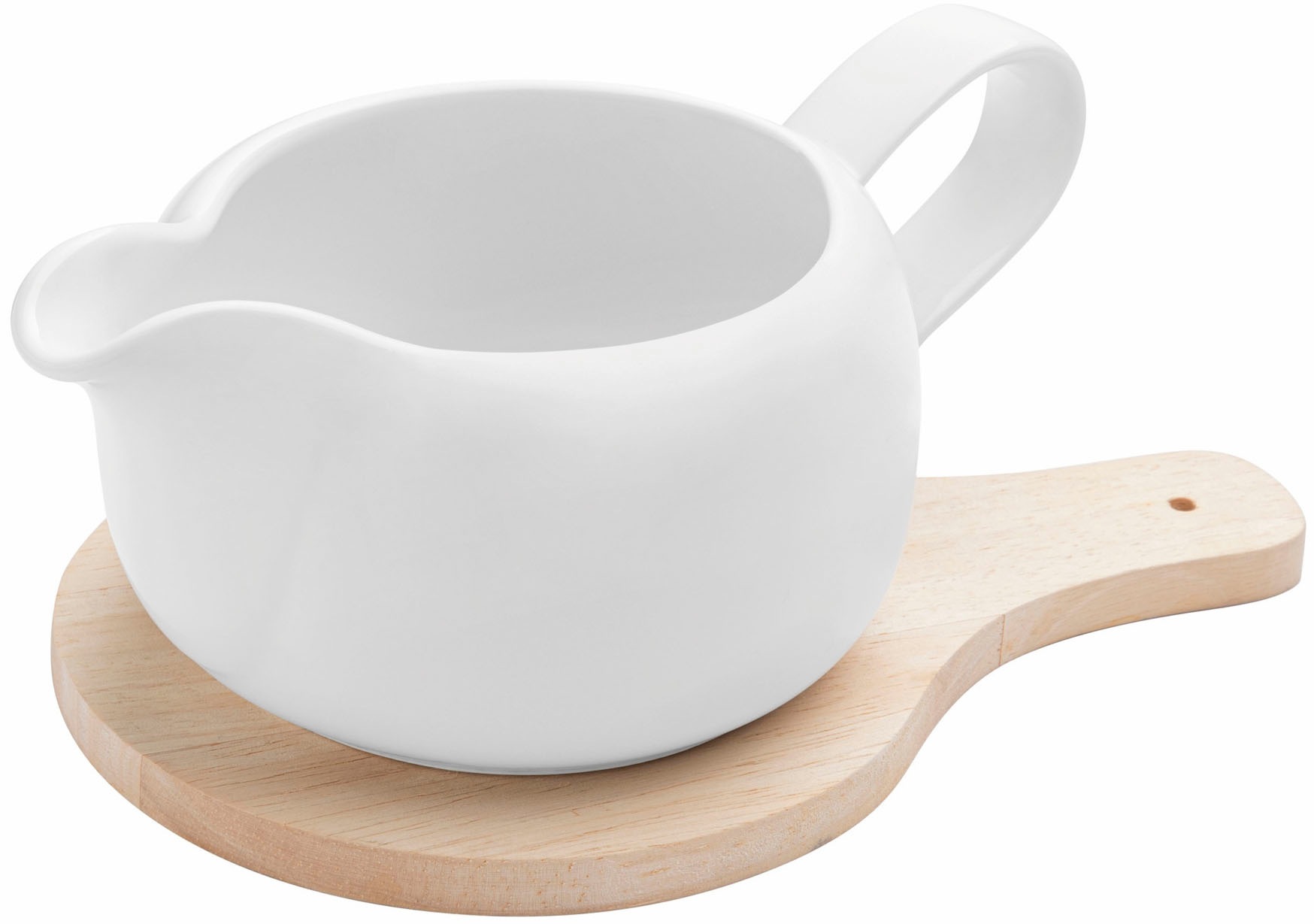 Seltmann Weiden Sauciere "Liberty weiß" 1 aus Porzellan Soßenschale, Kännchen