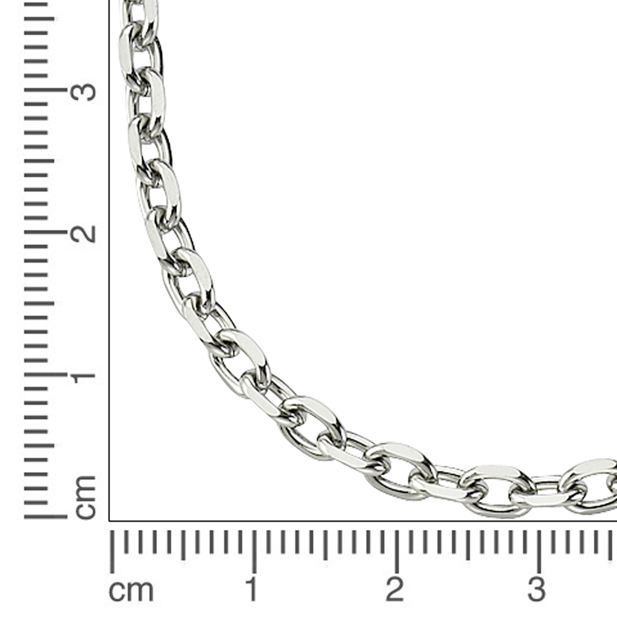 Zeeme Collierkettchen »Edelstahl Ankerkette 4mm breit«