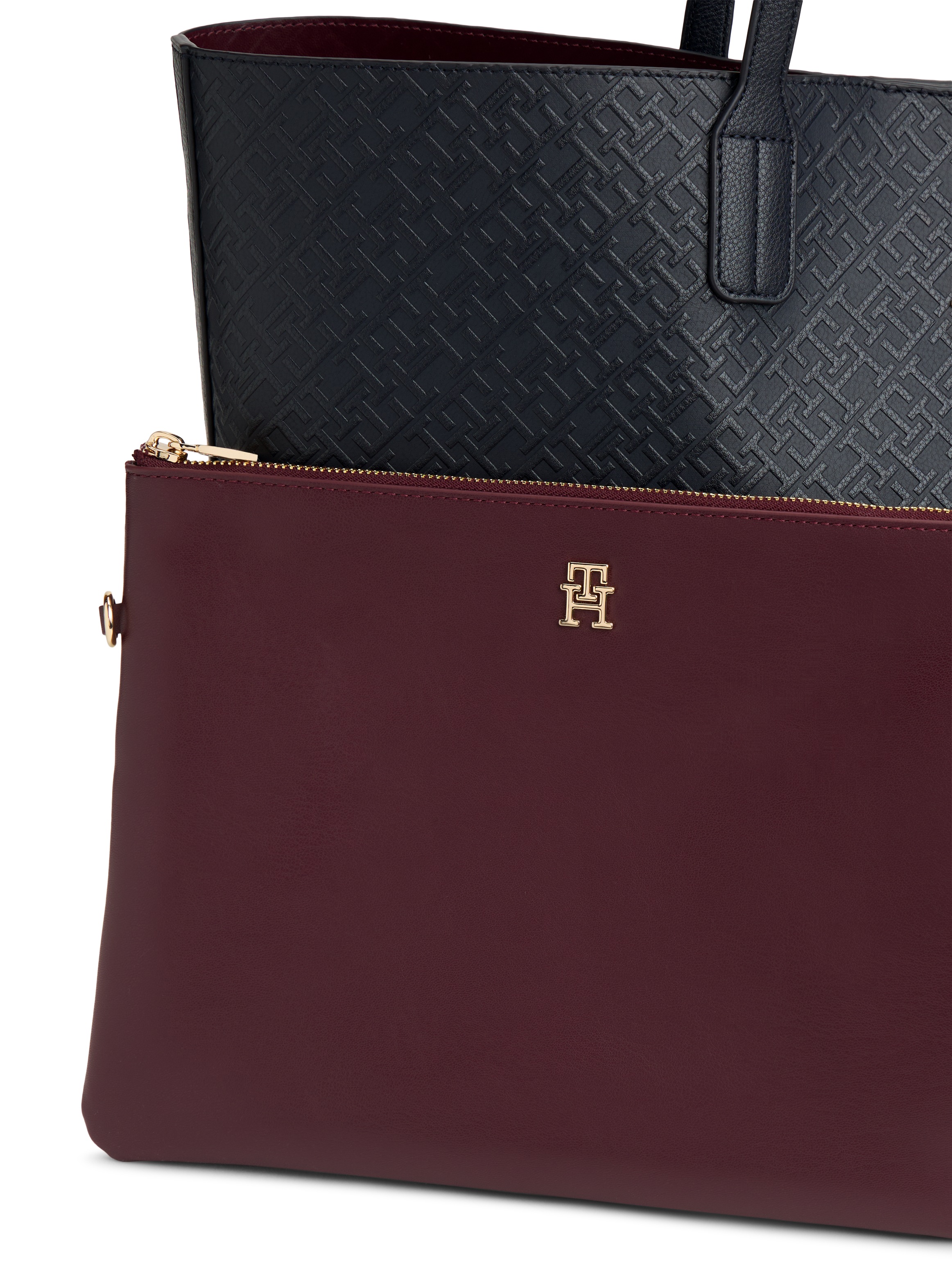 Tommy Hilfiger pour femme. AW0AW18390 Sac Monoplay bleu (OSFA), Casuel, Polyuréthane 9