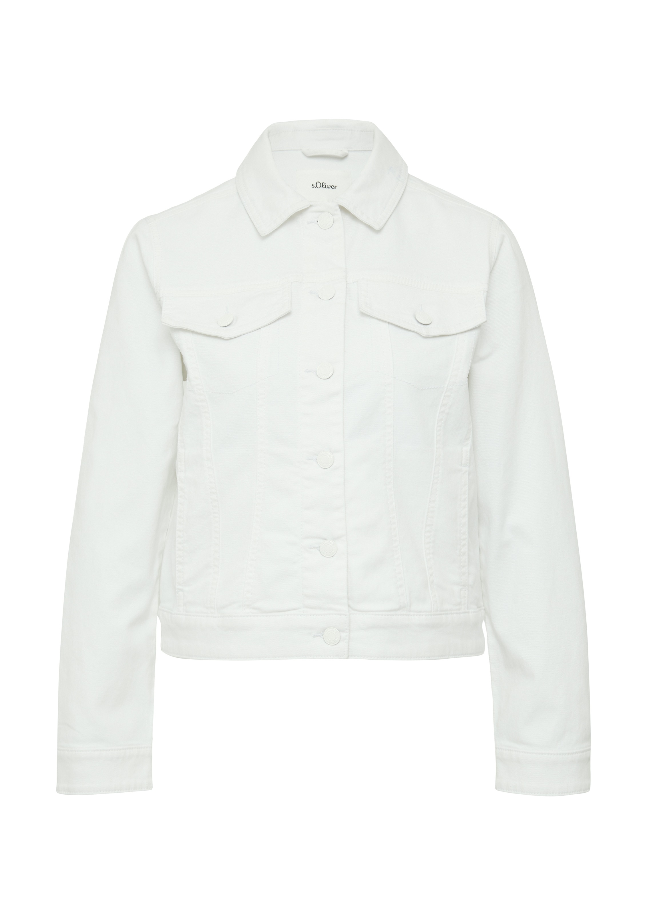 s.Oliver Jeansjacke, mit Taschen günstig online kaufen