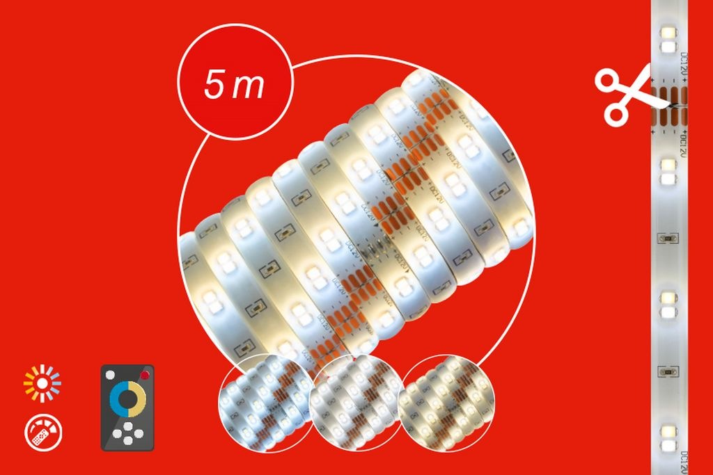 Briloner Leuchten LED dryžuotas »LED Superline«