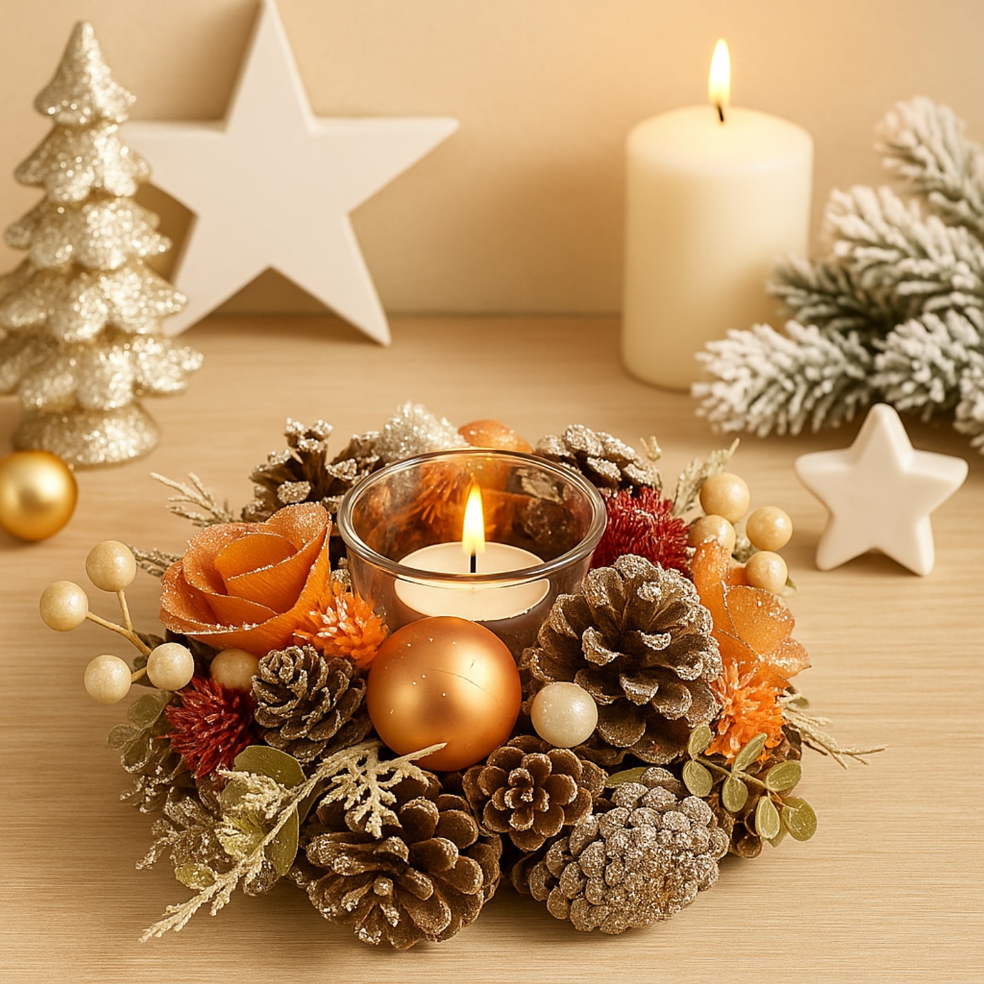 I.GE.A. Teelichthalter "Natur-Teelichthalter" günstig online kaufen