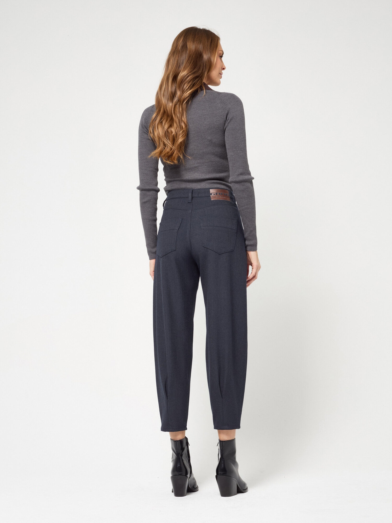 GANG Stoffhose »94SILVIA CROPPED«  im 5-Pocket-Style