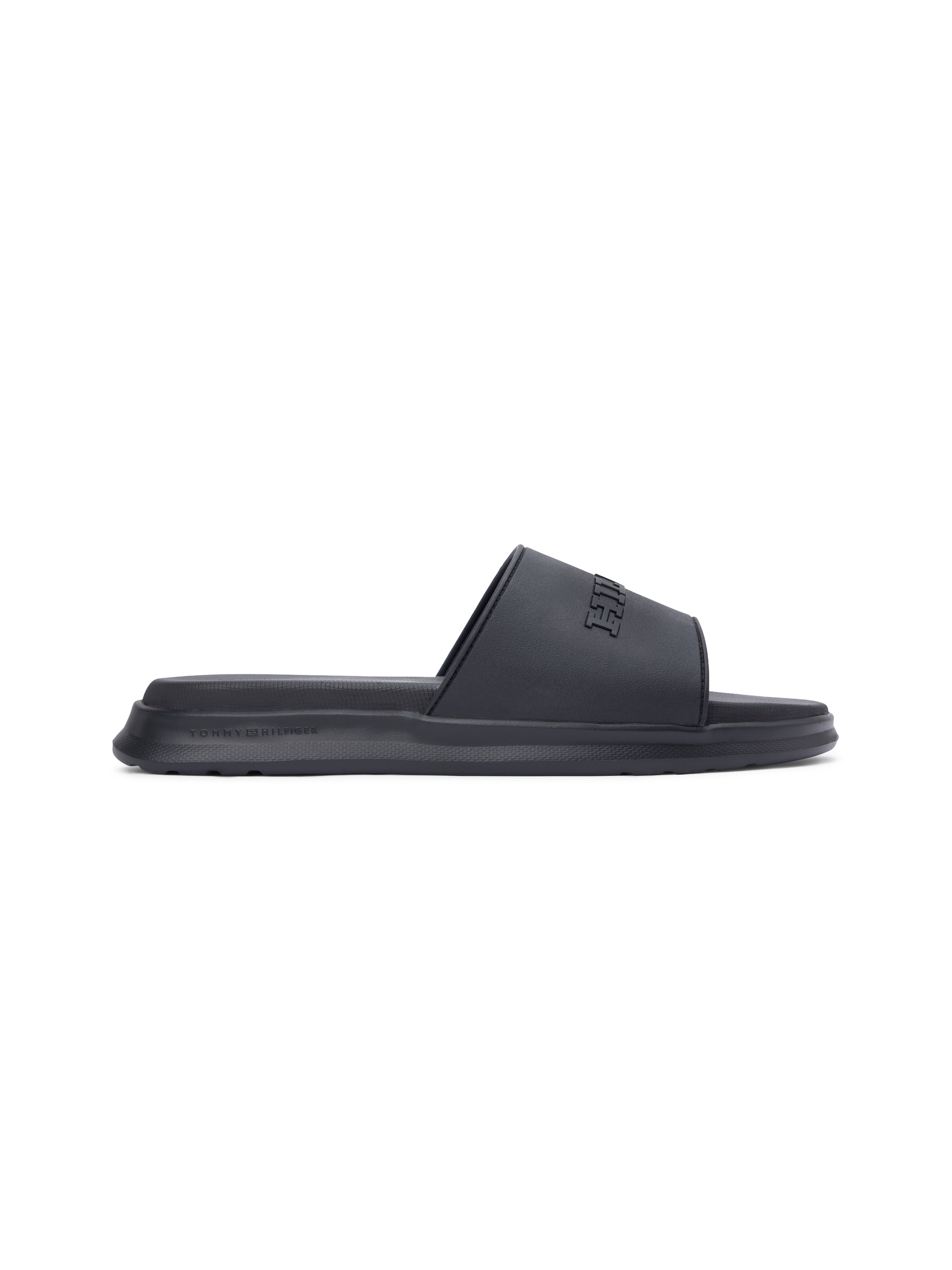 Tommy Hilfiger Dual Density Hilfiger Pool Slide Black 45 3