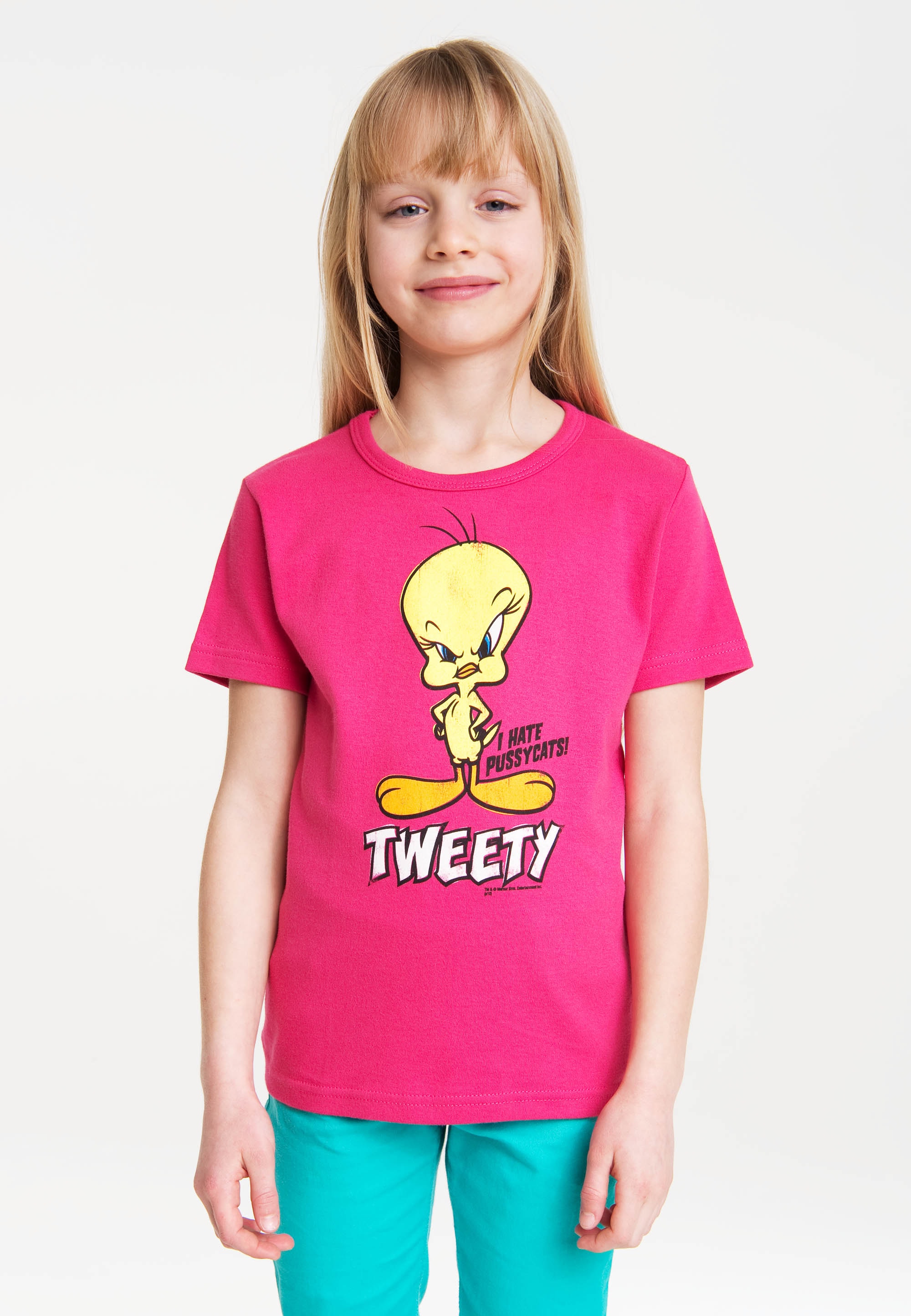 | LOGOSHIRT Originaldesign lizenzierten T-Shirt »Tweety«, ▷ für BAUR in