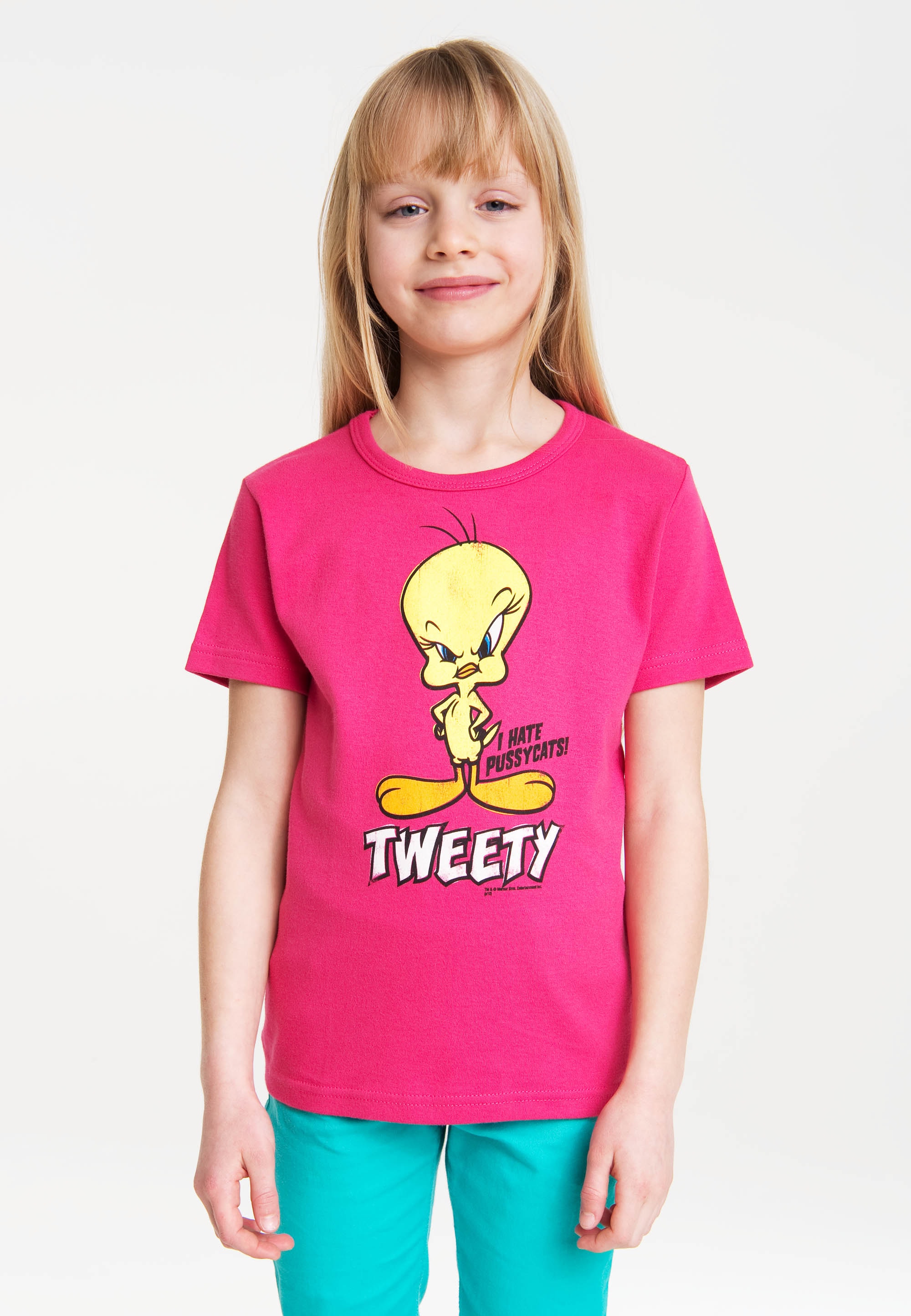 LOGOSHIRT T-Shirt »Tweety«, in lizenzierten Originaldesign ▷ für BAUR 