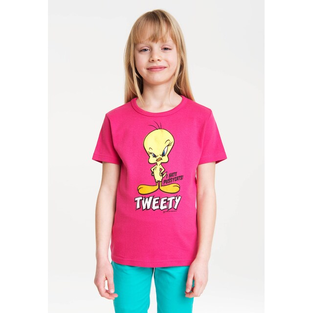 Originaldesign LOGOSHIRT BAUR T-Shirt | lizenzierten ▷ für »Tweety«, in