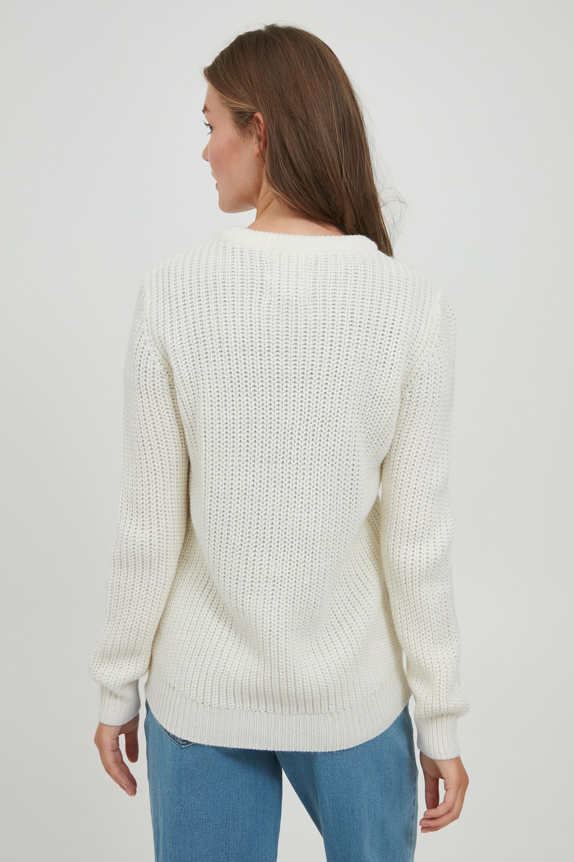 OXMO Strickfleece-Pullover »Strickpullover OXNatasja«