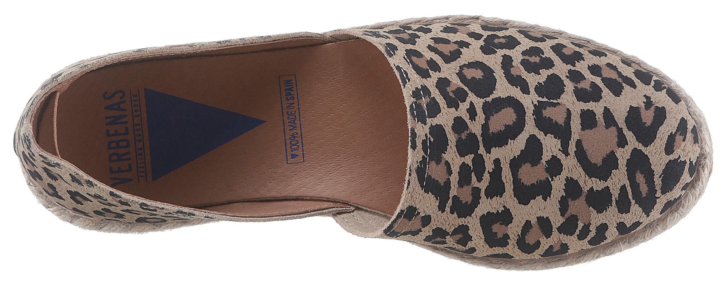 VERBENAS Espadrille, im trendigen Animal-Look