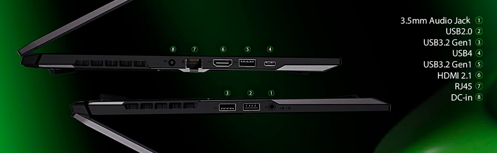 Gigabyte Gaming-Notebook »AERO X16 1VH93DEC64AH«, 40,6 cm, / 16 Zoll, AMD, Ryzen™ AI 7, GeForce RTX 5060, 1000 GB SSD