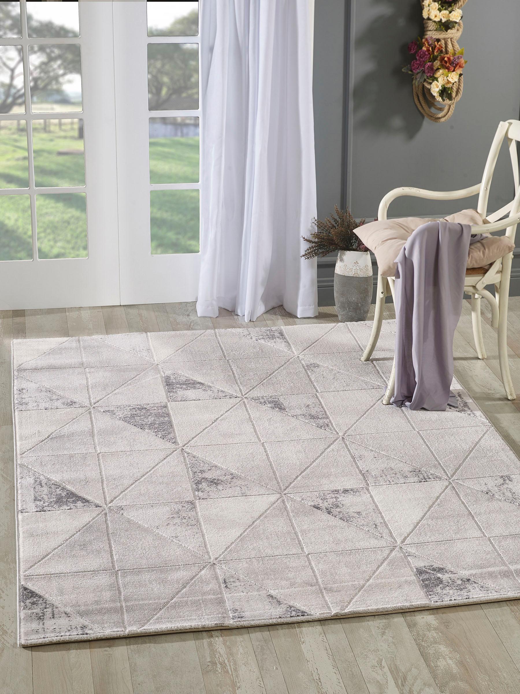 Sanat Teppich "Harmony 3212, auch als Läufer" rechteckig 12 mm Höhe Wohnzimmer, Kurzflor, modern, abtrakt, Schlafzimmer