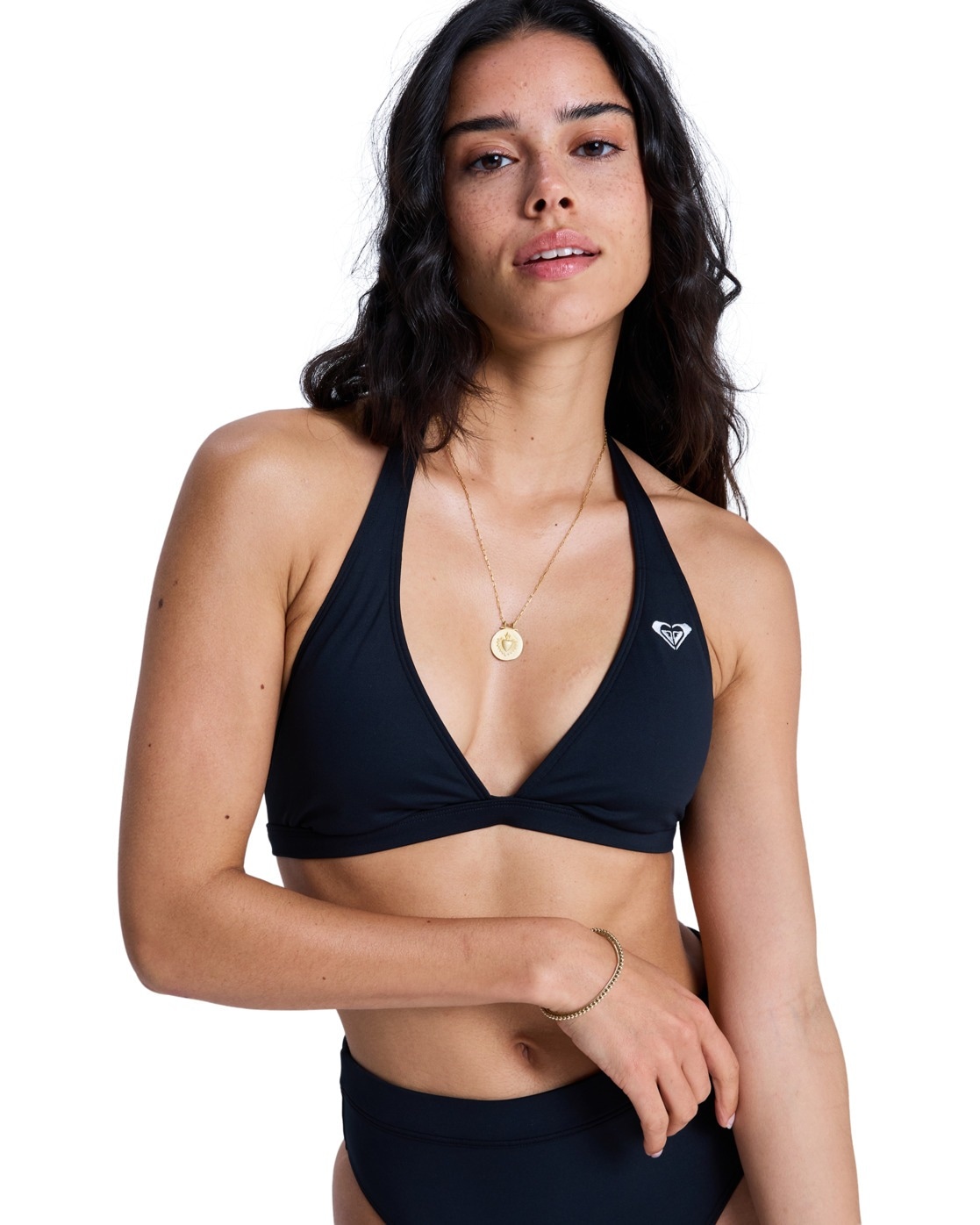 Roxy Triangel-Bikini-Top "Solid Essentials Fixed Tri Halter"