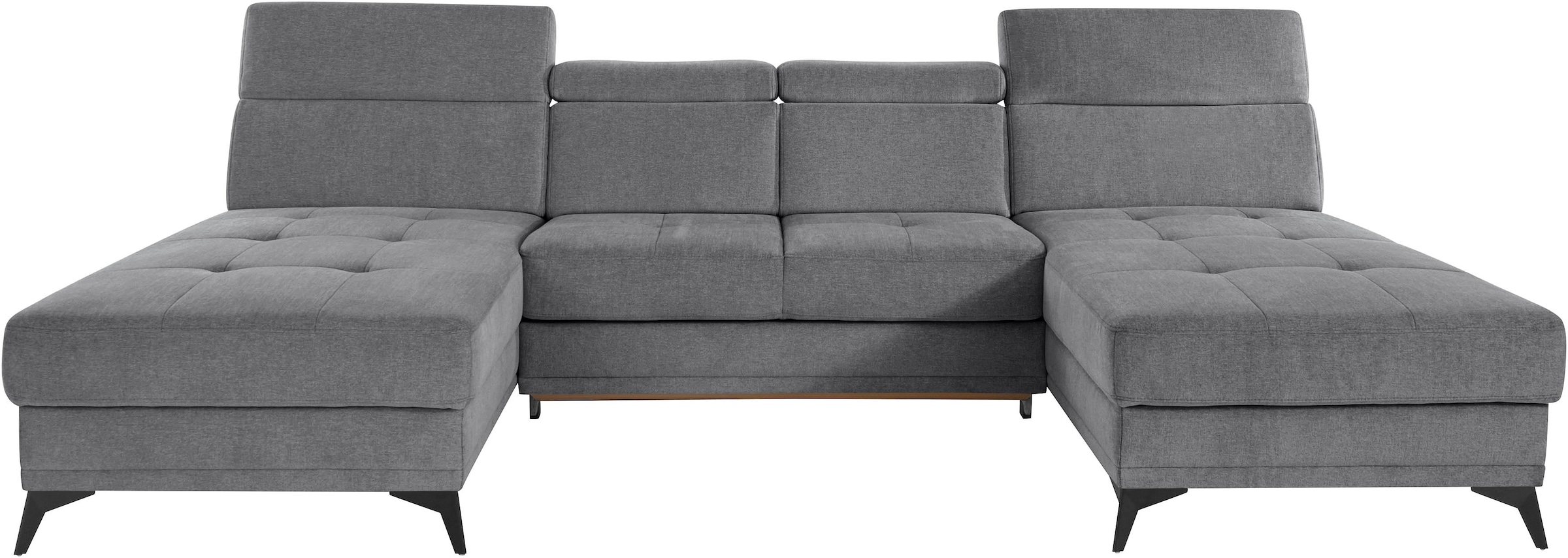 Home affaire "Cardiz U-Form" inkl.Kopfteilverstellung und Federkern wahlwei günstig online kaufen