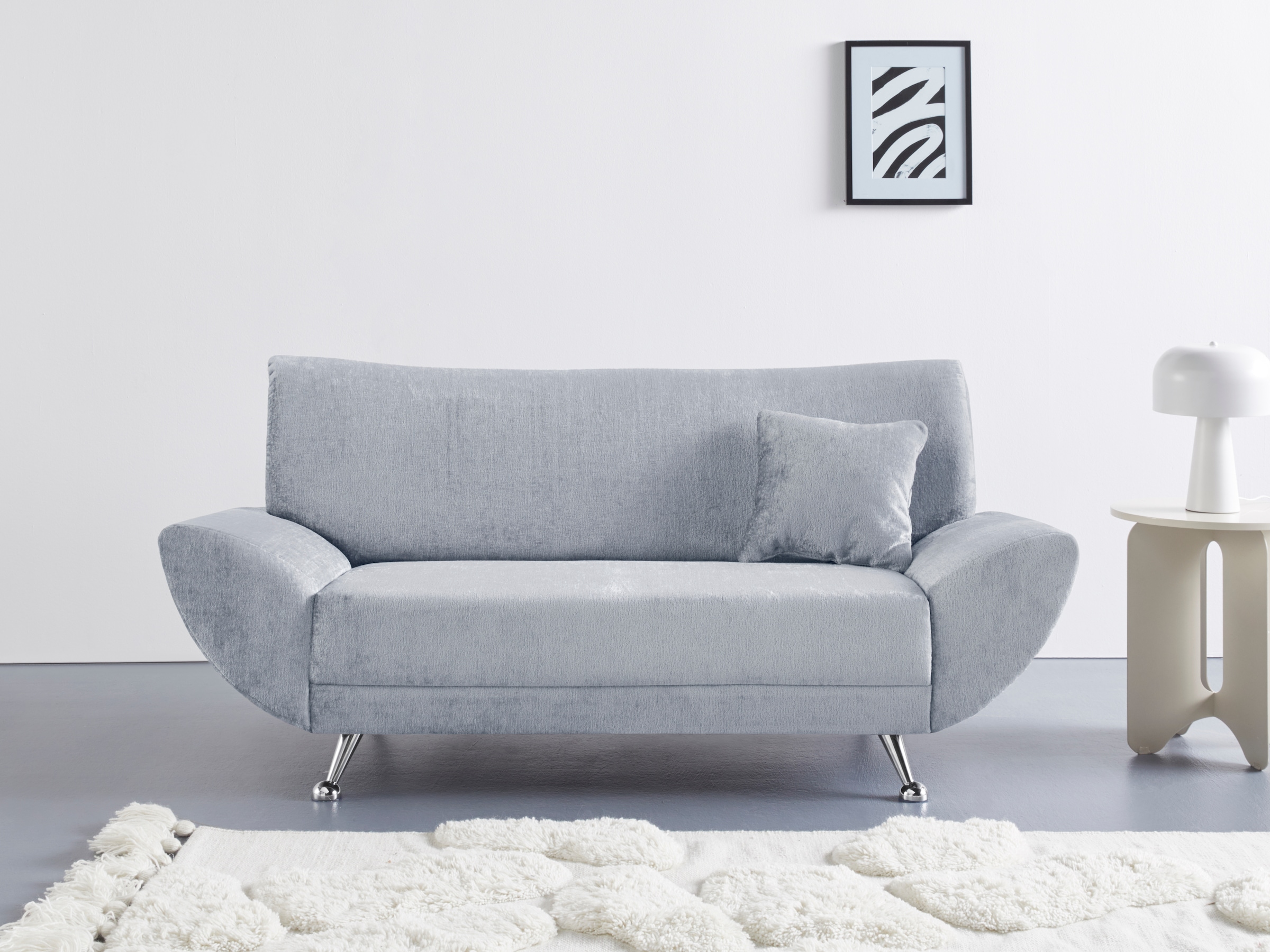 Home affaire 2-Sitzer "Saltare, elegant und komfortabel, toller Designfuß" günstig online kaufen