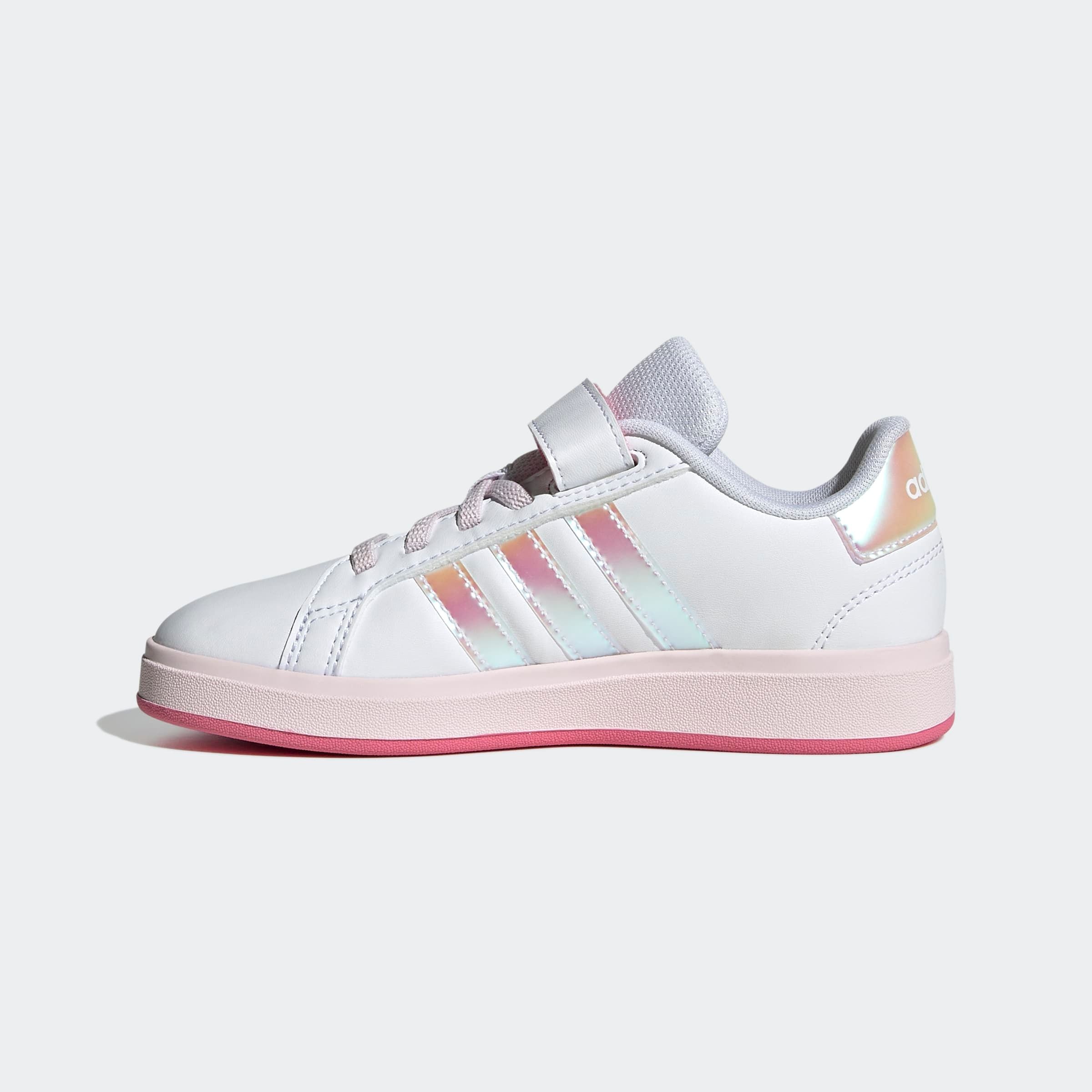 adidas Sportswear Klettschuh »GRAND COURT 2.0 KIDS«, Design auf den Spuren des adidas Superstar