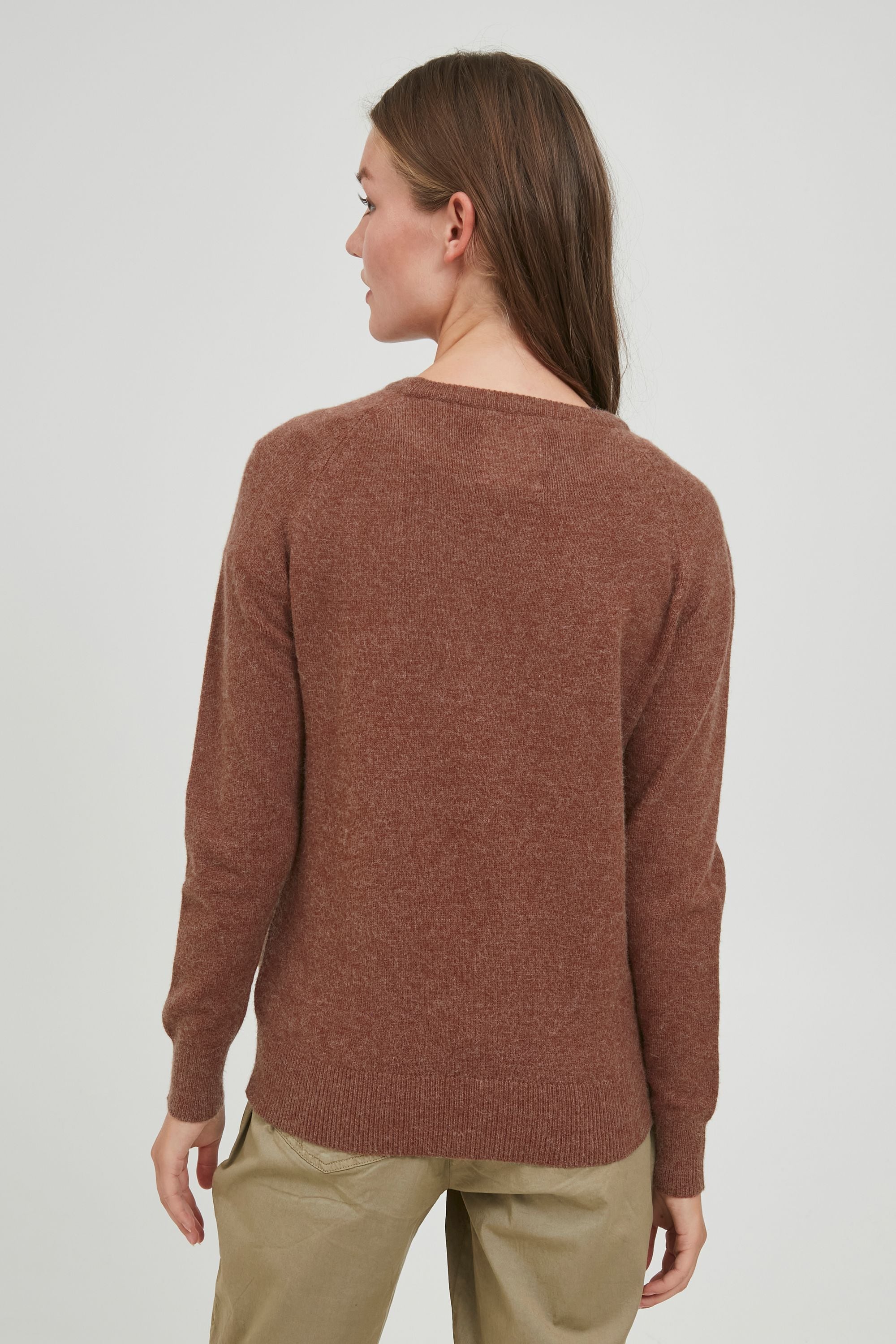 OXMO Strickfleece-Pullover »Strickpullover OXMaria«
