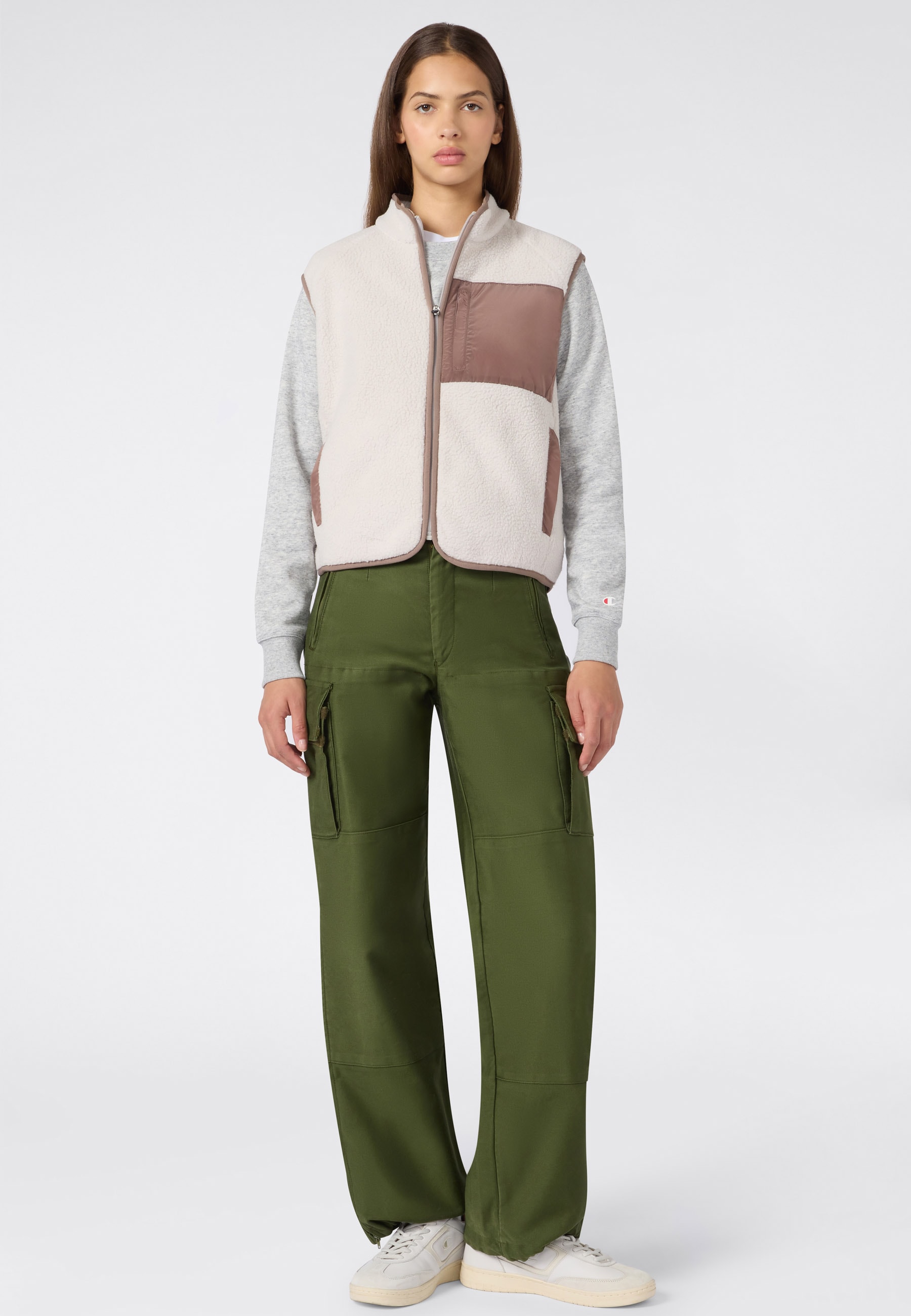 Champion Fleeceweste »SPORTWEAR VEST Slim Fit Polar« mit sportlichem Look, als praktische Zwischenschicht einsetzbar