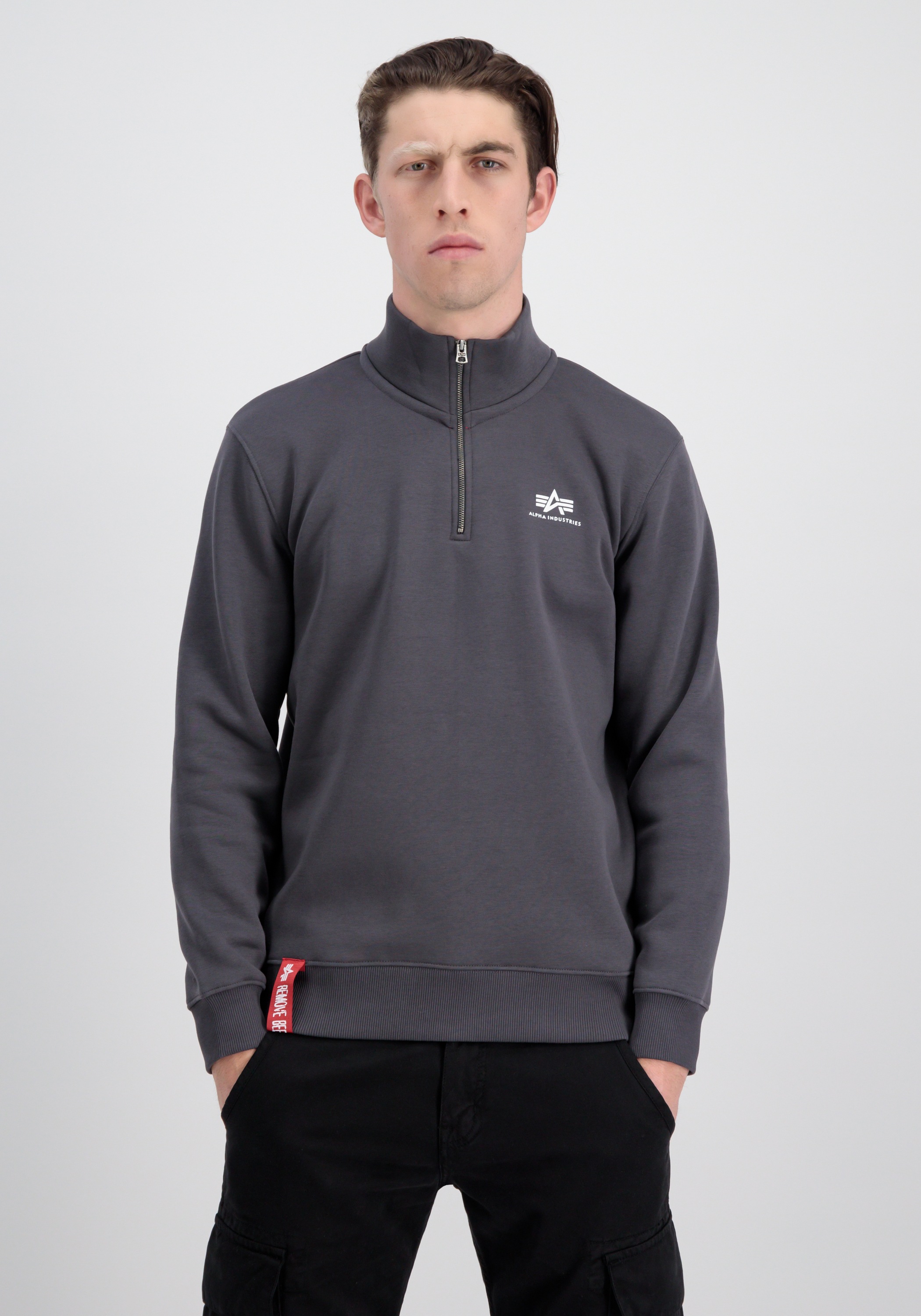 Alpha Industries Sweater »Alpha Industries Men - Sweatshirts Half Zip Sweatshirt SL«