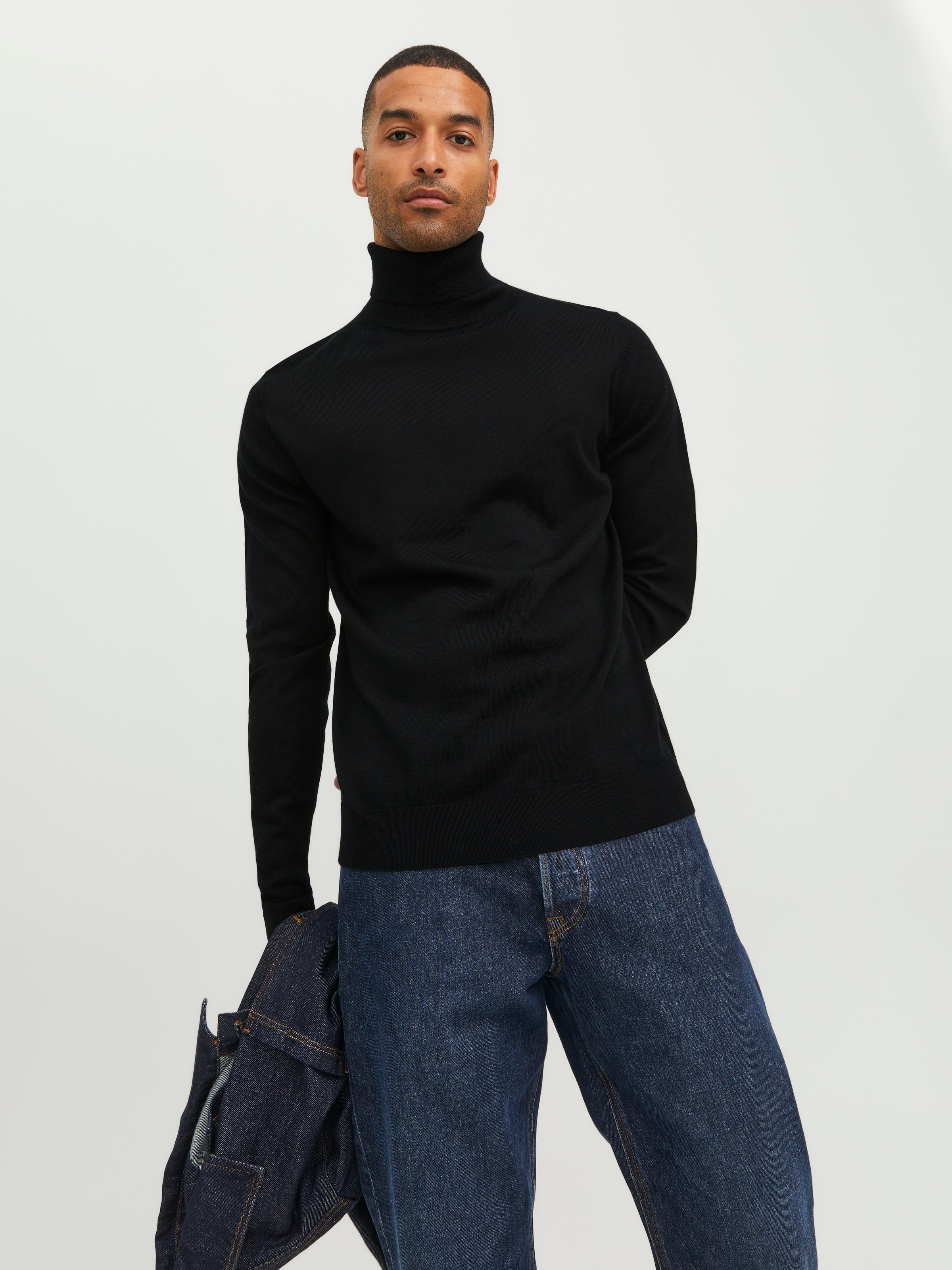 Jack & Jones "JPRBLAMERINO KNIT ROLL NECK" Wolle, regular fit