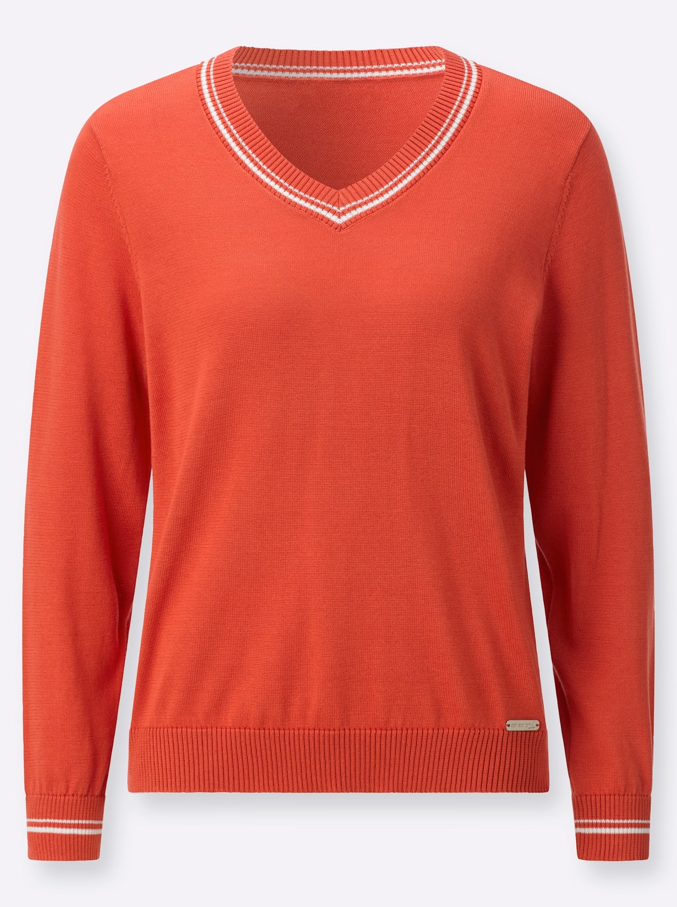 Thumbnail - Casual Looks V-Ausschnitt-Pullover "V-Pullover"