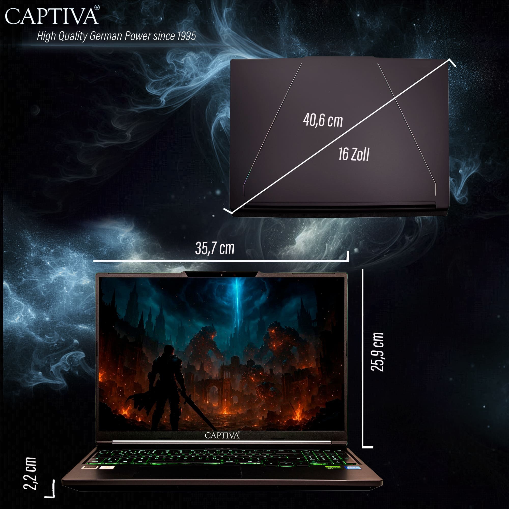 CAPTIVA Gaming-Notebook »Advanced Gaming I94-401«