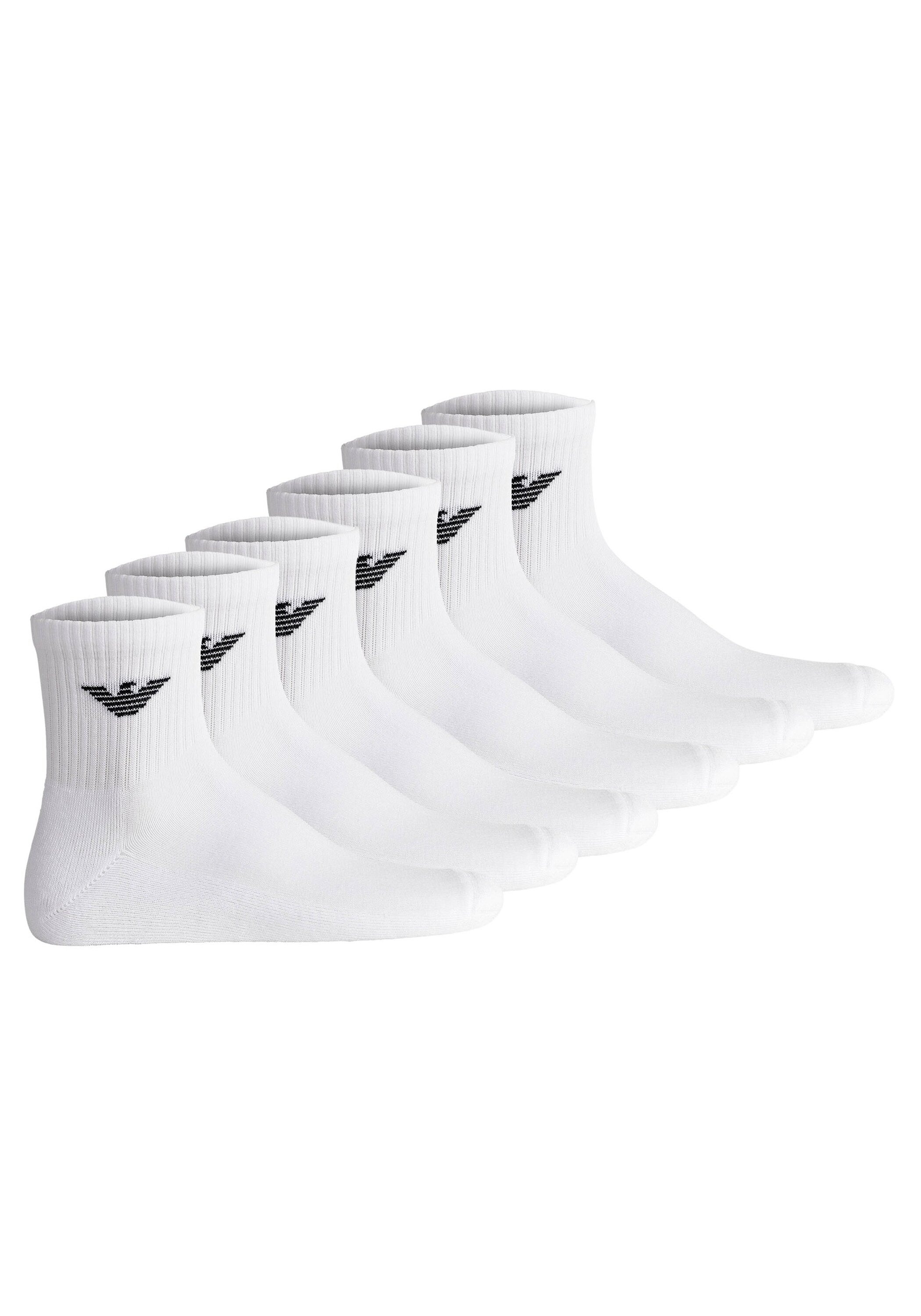 Emporio Armani Sneakersocken "Socken SPORTY SPONGE 6P 6er Pack" 6 Paar tlg.
