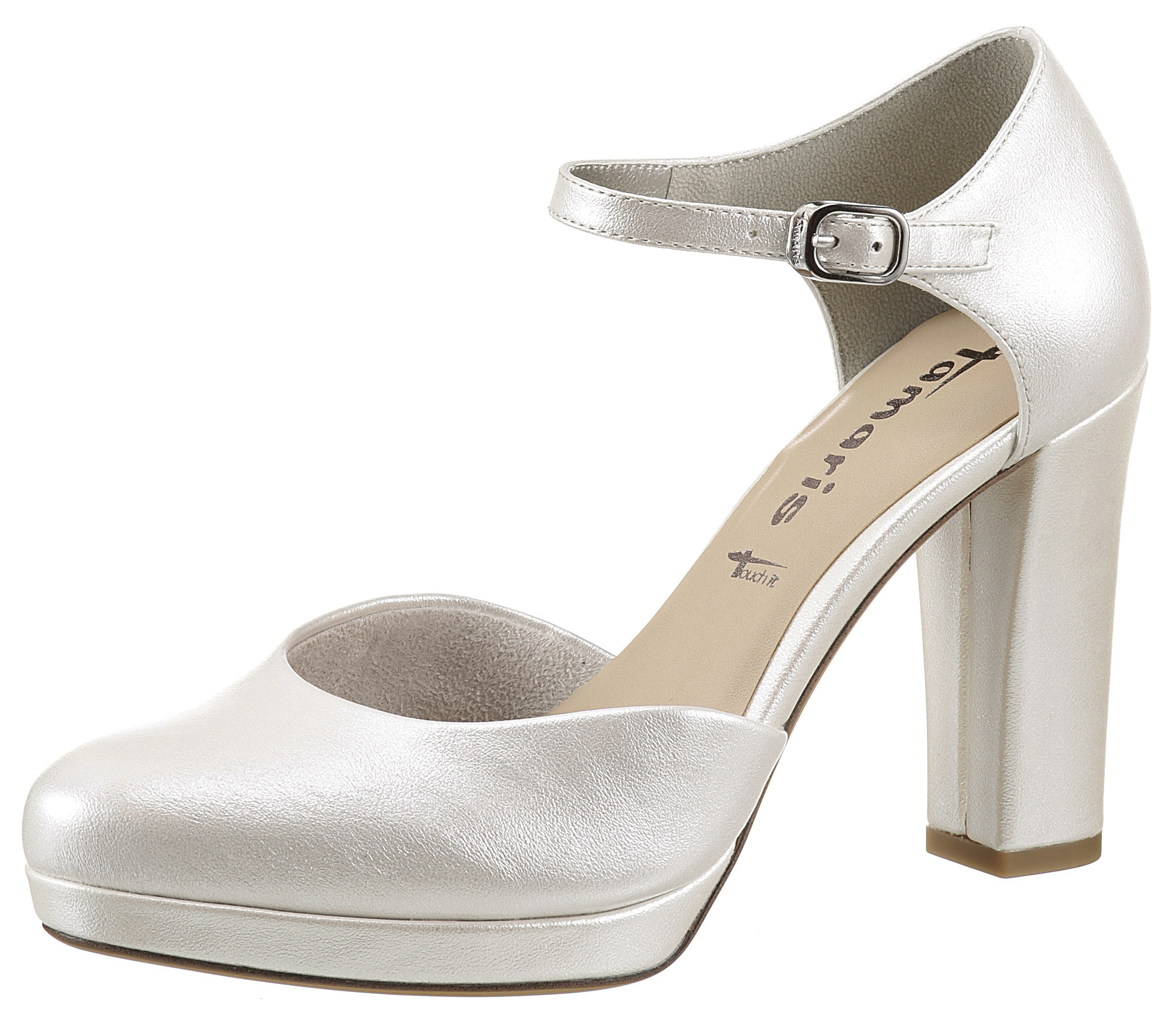 High-Heel-Pumps, in glänzender Optik