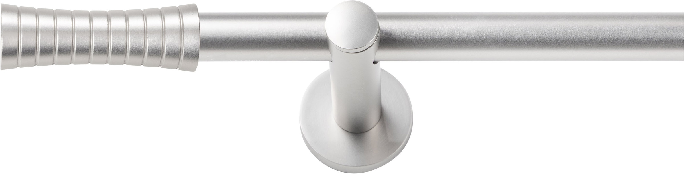 SN DECO GROUP Gardinenstange "Gardinenstange Nancy Ø 19 mm, 1-läufig, Fixmaß, verschraubt" Ø 19 mm Fixmaß;kürzbar