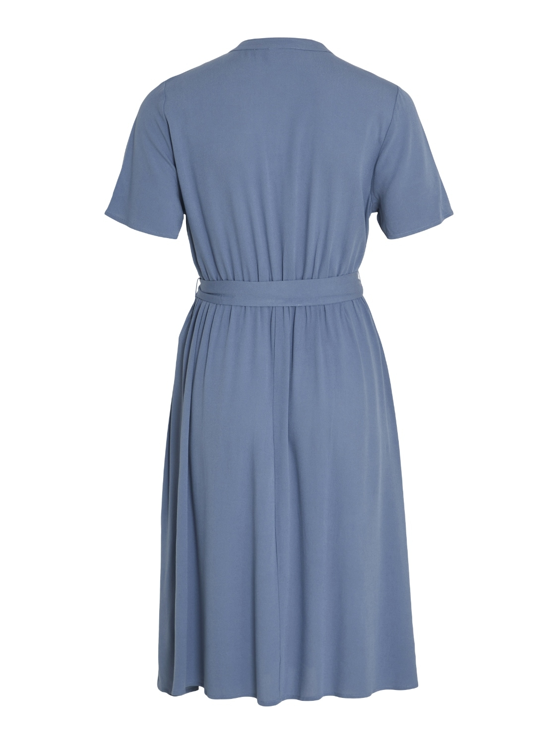 Vila Hemdblusenkleid »VIMOASHLY S/S MIDI DRESS - NOOS«