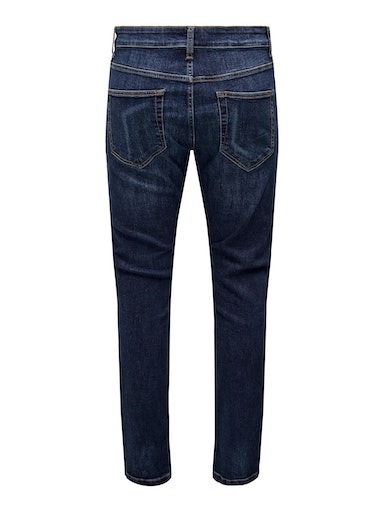 ONLY & SONS Straight-Jeans "ONSWEFT REG.DK. BLUE 6752 DNM JEANS NOOS" günstig online kaufen