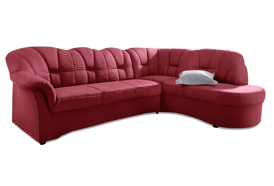 DOMO collection Ecksofa »Papenburg L-Form«, mit Ottomane, wahlweise mit Bettfunktion