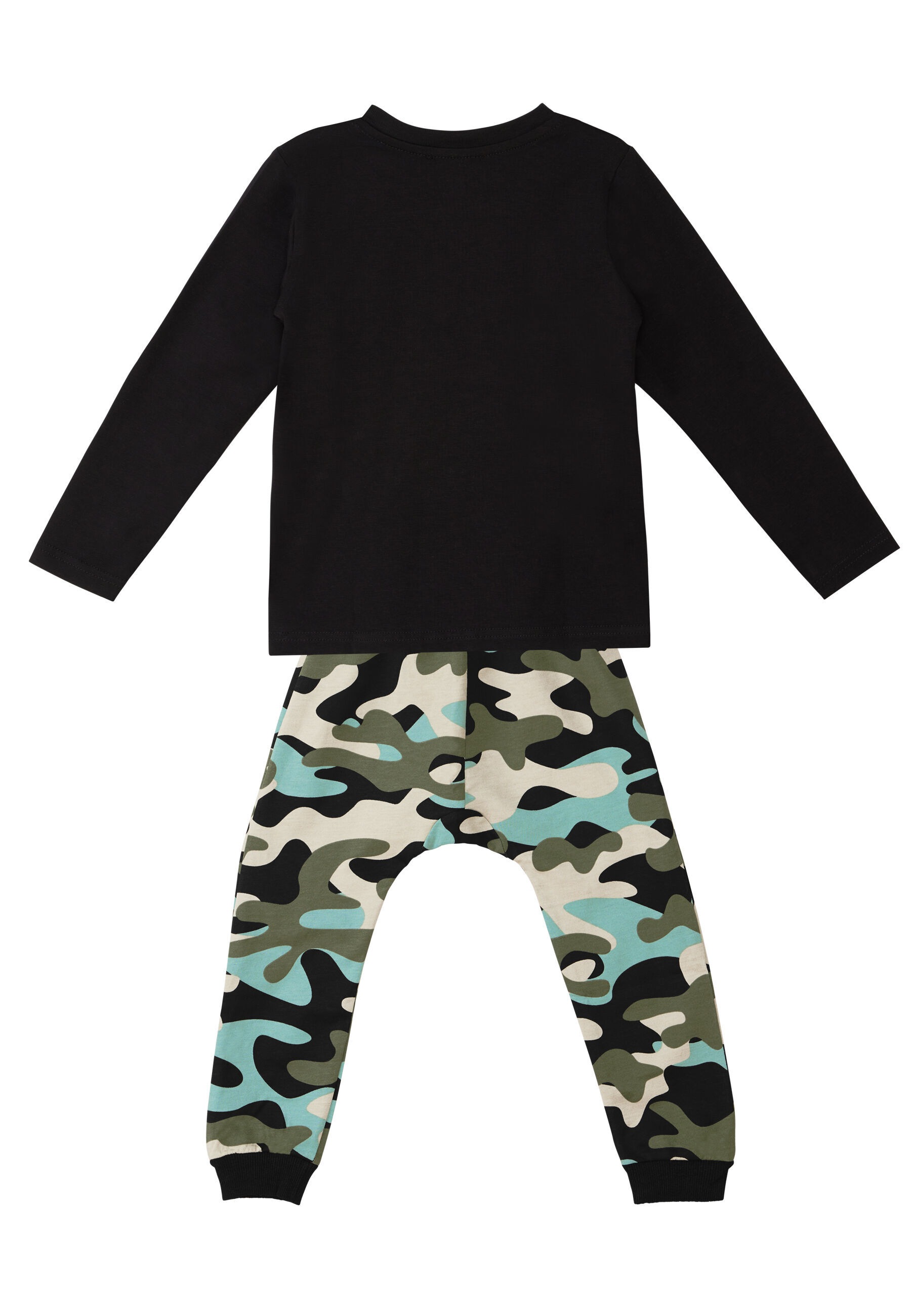 Thumbnail - Denokids Hausanzug "Camo Tiger" 2 Stk. tlg., mit Tigerprint