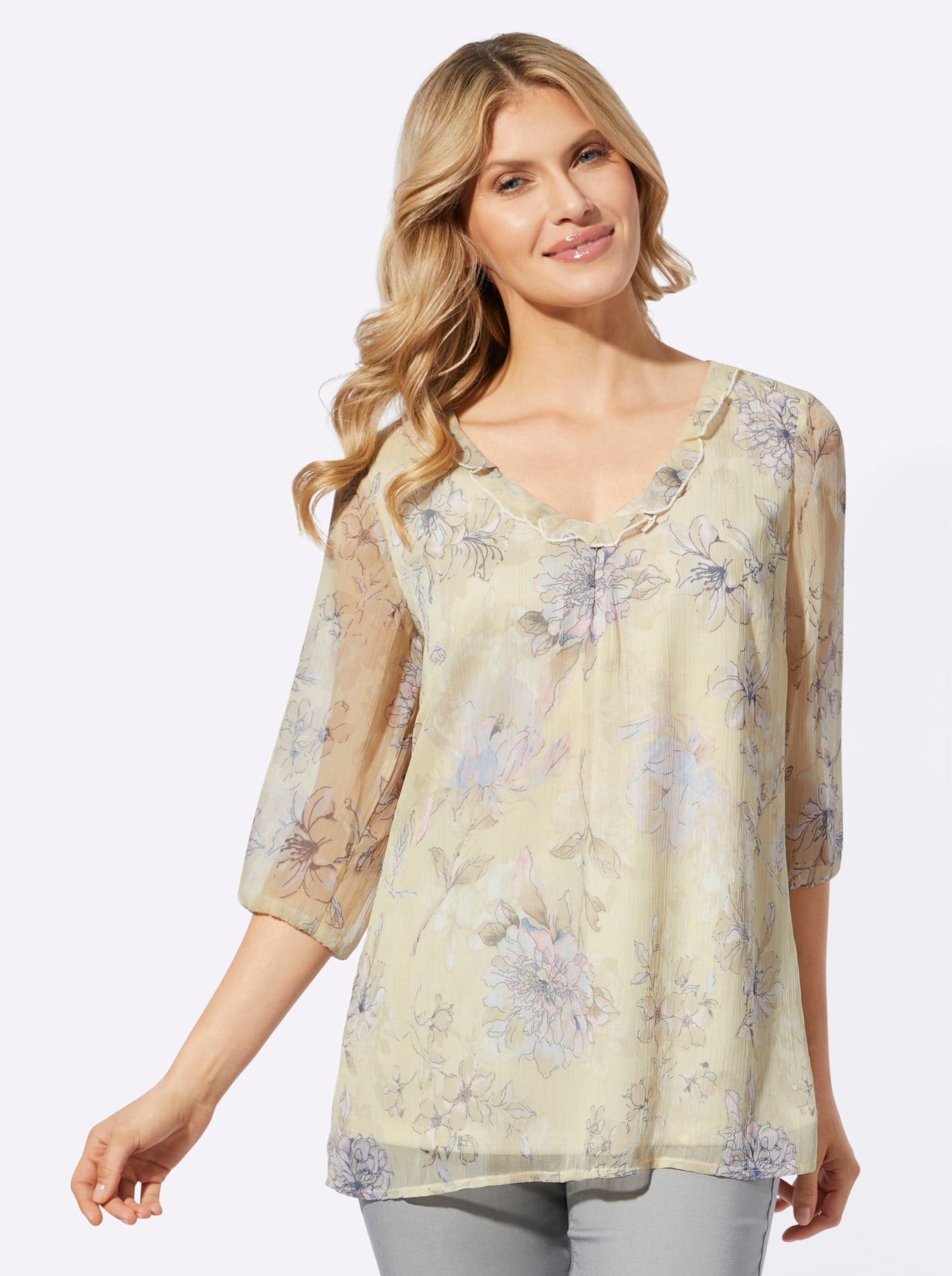 Classic Basics Schlupfbluse
