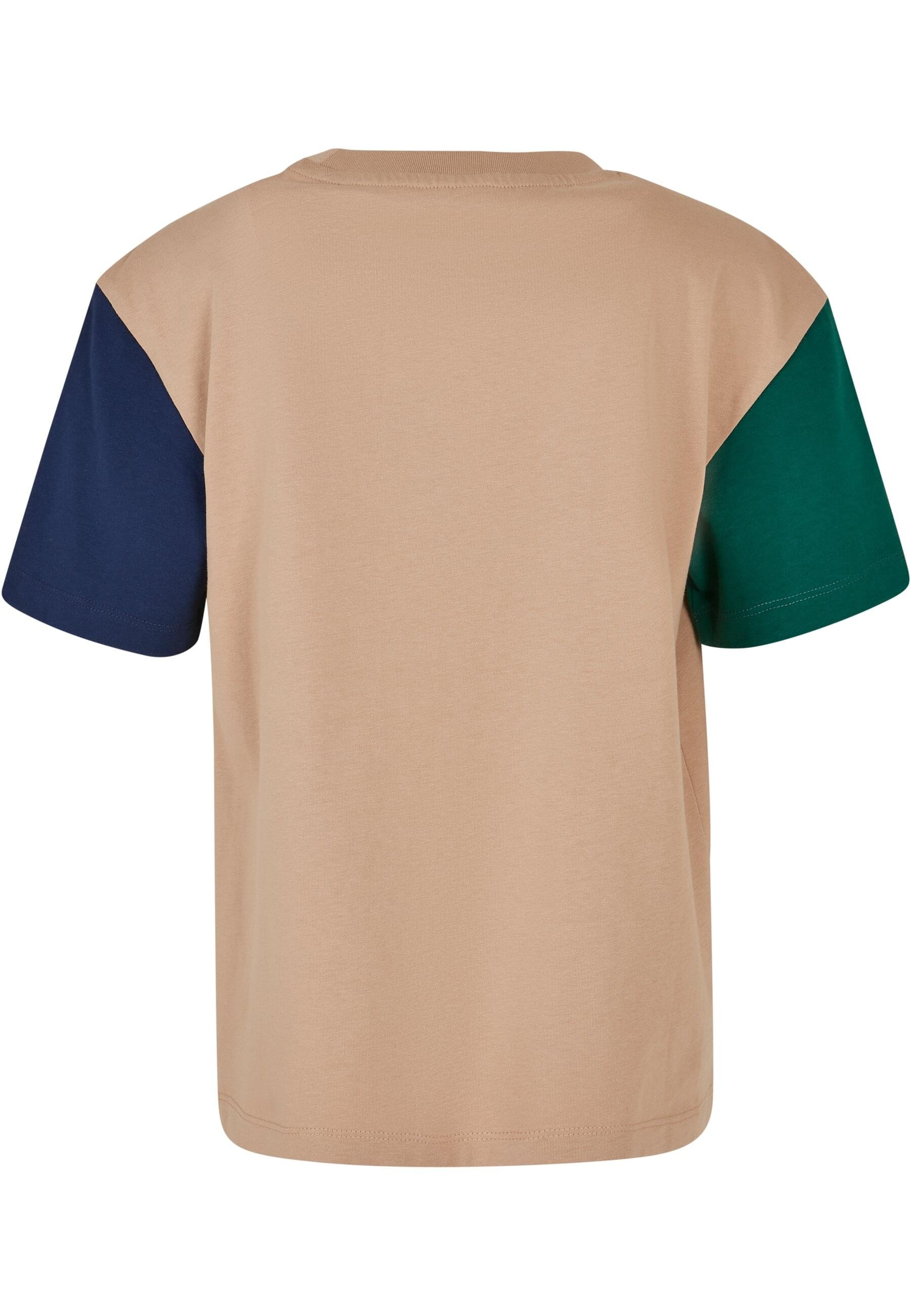 URBAN CLASSICS T-Shirt »Urban Classics Herren Boys Organic Oversized Colorblock Tee«, (1 tlg.)