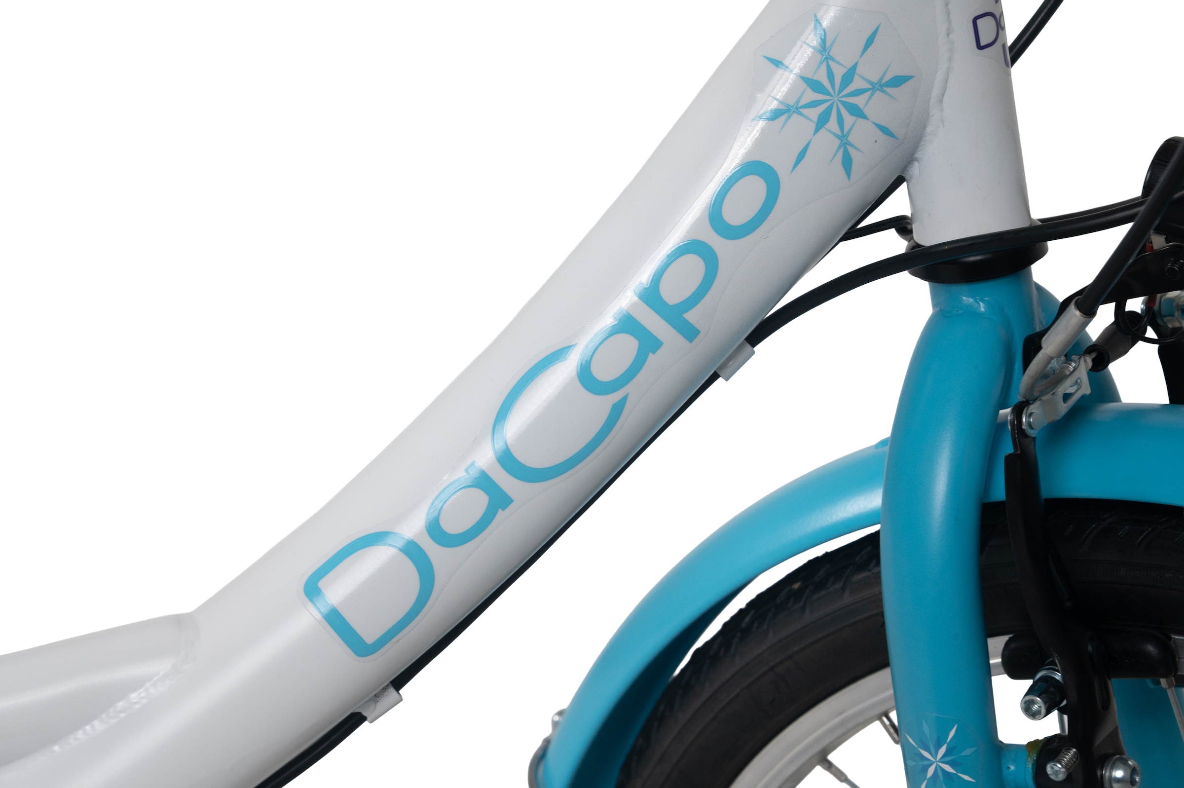 Dacapo Kinderfahrrad »DaCapo Kinderfahrrad 20'' Balloon blau 6 Gänge RH 34 cm« 6 Gang Shimano Tourney Schaltwerk Kettenschaltung