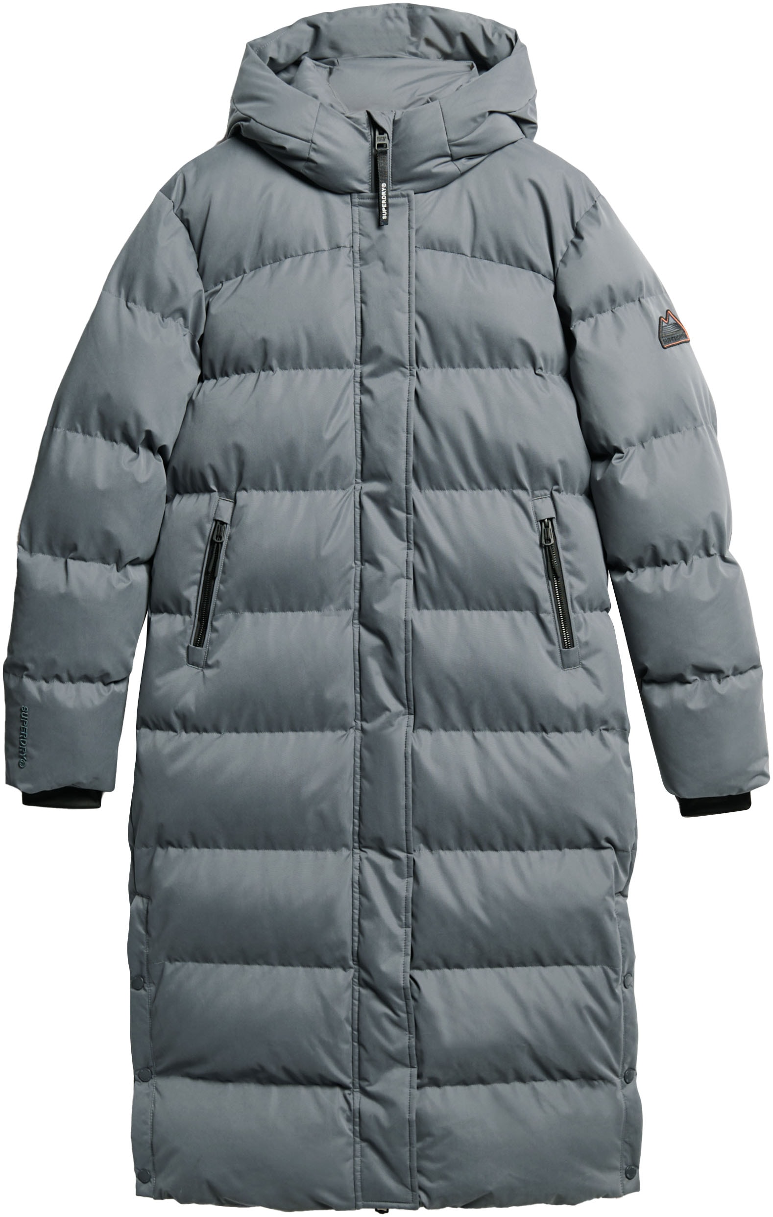 Superdry Steppjacke »MICROFIBRE LONGLINE PUFFER JKT«