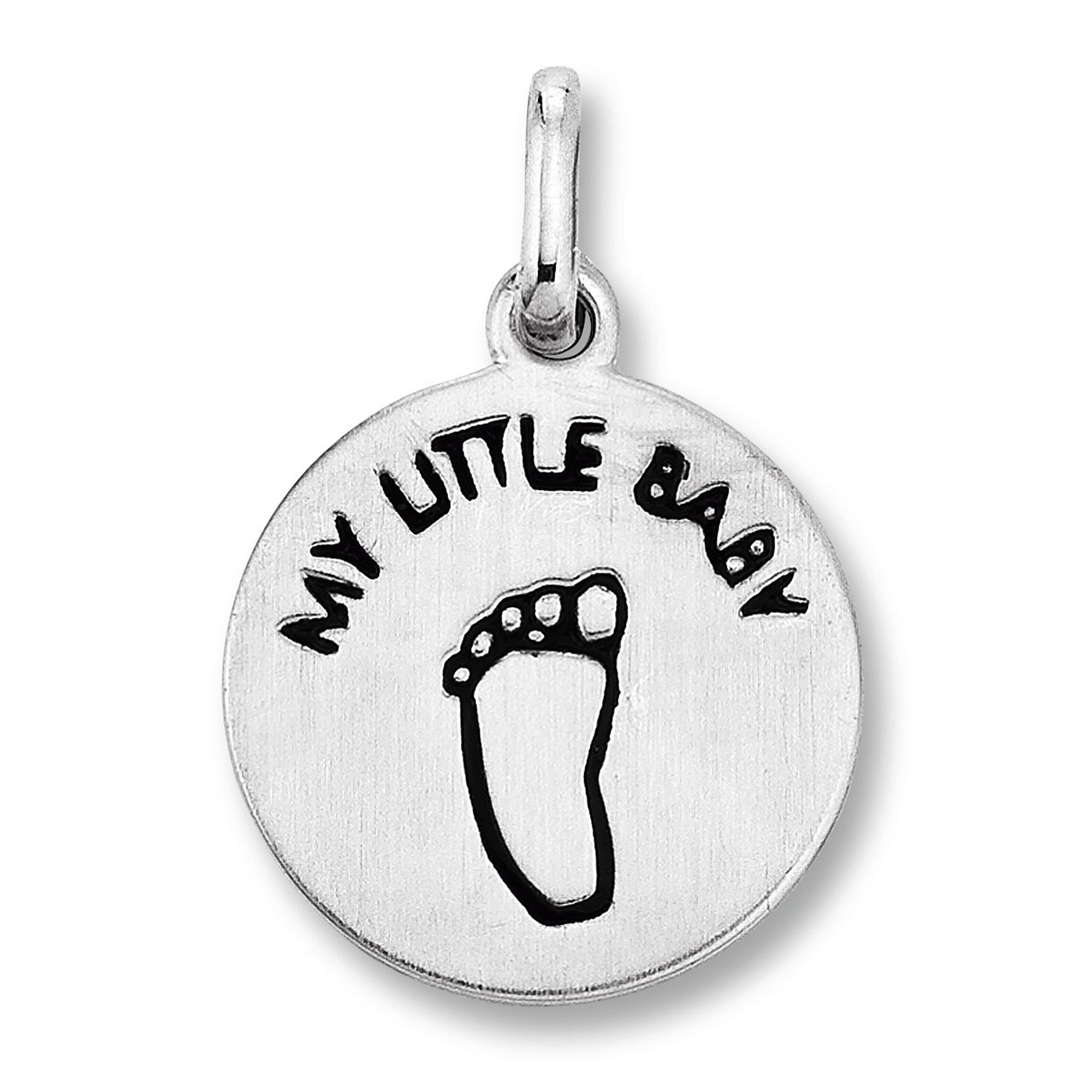 Kettenanhänger ONE ELEMENT "My little Baby Anhänger aus 925 Silber", silber, Schmuckanhänger, Mädchen, Silber 925 (Sterlingsilber), Kettenanhänger, Persönlicher Akzent – schlicht, modern, aussagekräftig