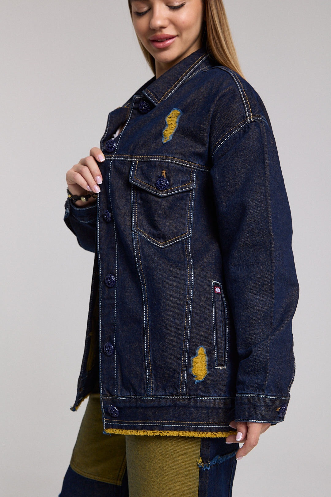 Cipo & Baxx Outdoorjacke »JACKET«, ohne Kapuze, hohem Tragekomfort