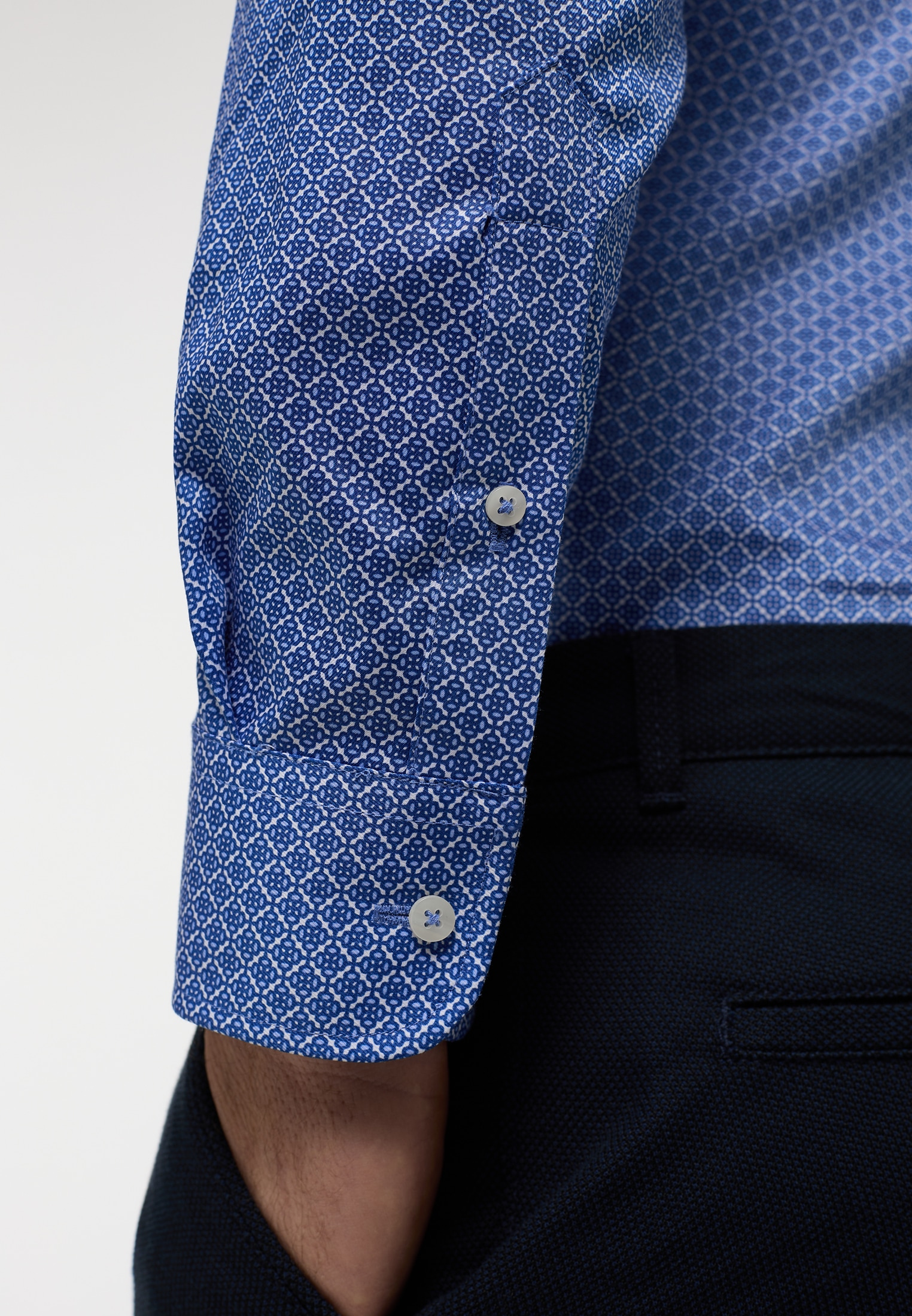 Eterna Langarmhemd »SLIM FIT«