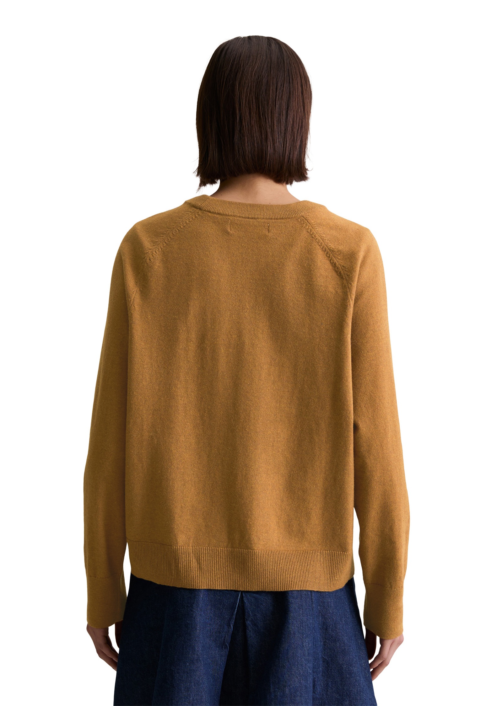 Marc O'Polo DENIM Strickpullover »aus Soft Cotton Stretch«