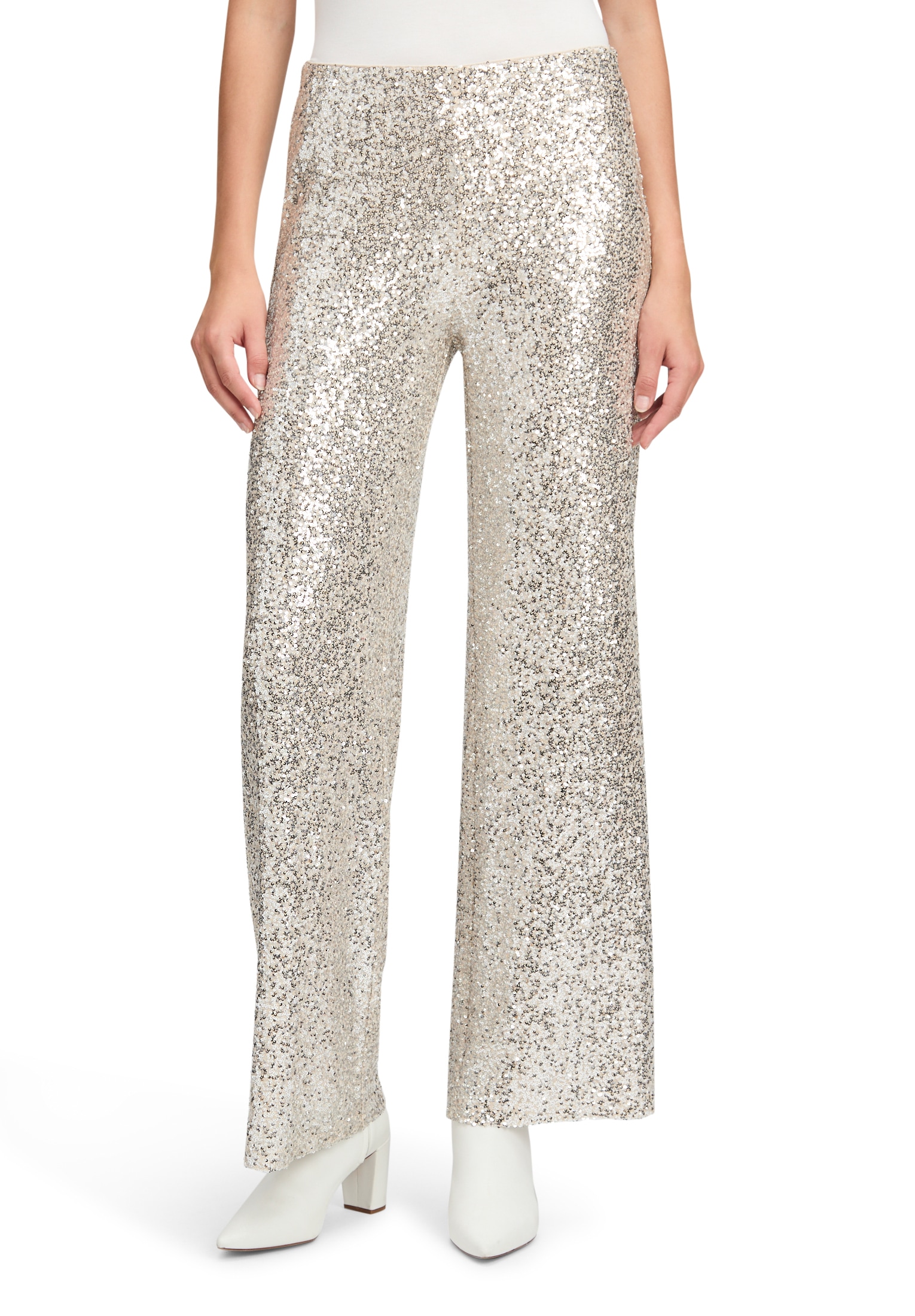 Betty&Co Schlupfhose "Damen Schlupfhose mit Pailletten" günstig online kaufen