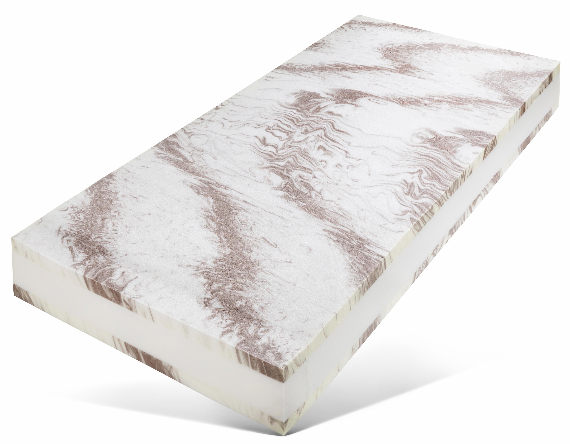 Breckle Taschenfederkernmatratze »Gelschaum Komfort TFK«, 24 cm hoch, Raumgewicht: 28 kg/m³, 1000 Federn, (1 St., 1-tlg.), Luxus-Federkernmatratze in 90x200 cm und weiteren Größen erhältlich