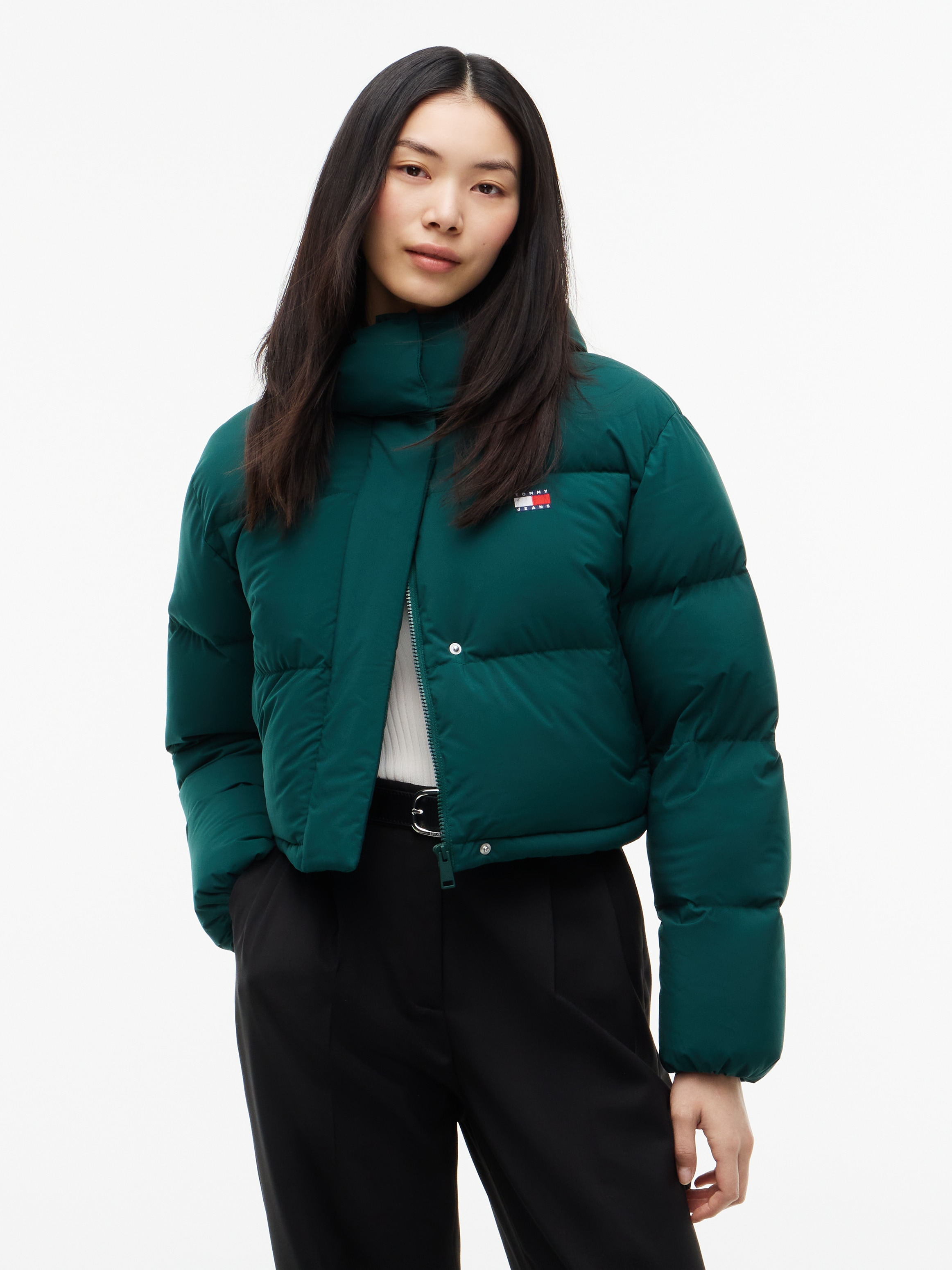 Tommy Jeans Steppjacke »TJW CRP ALASKA PUFFER EXT« mit Kapuze Kunstfaser