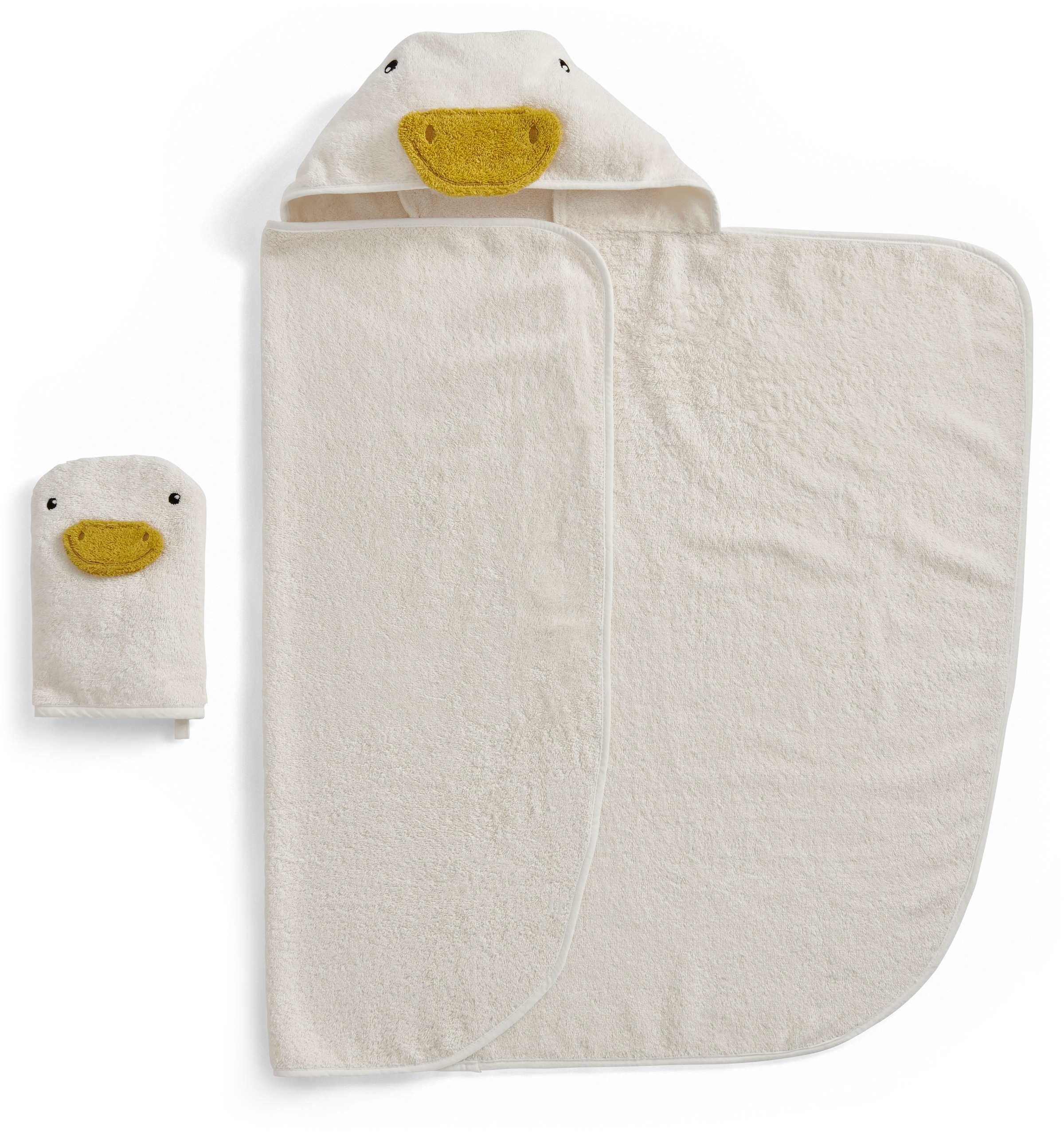 Christy Handtuch Set "Christy Baby Gans" Set 2 Stk. Walkfrottier 1 Kapuzen- günstig online kaufen