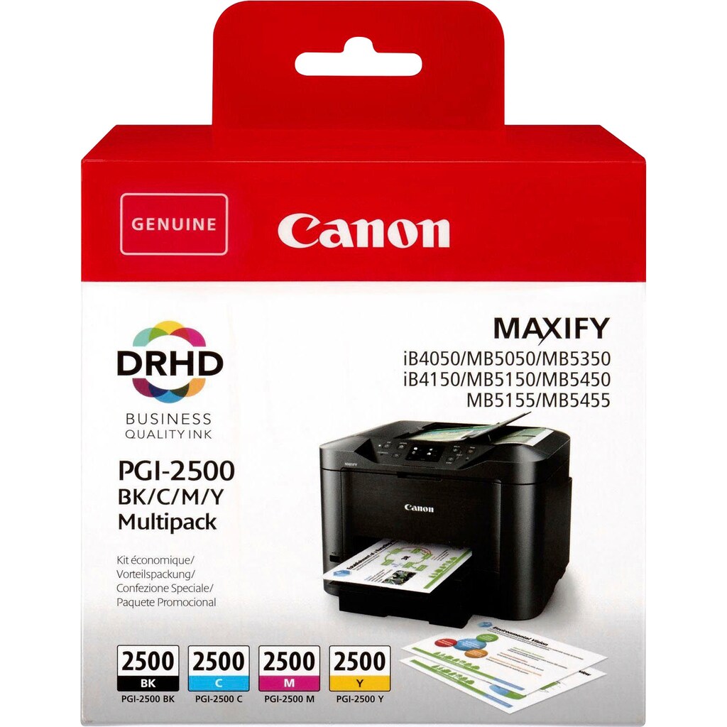 Canon Tintenpatrone »PGI-2500«, (Spar-Set)