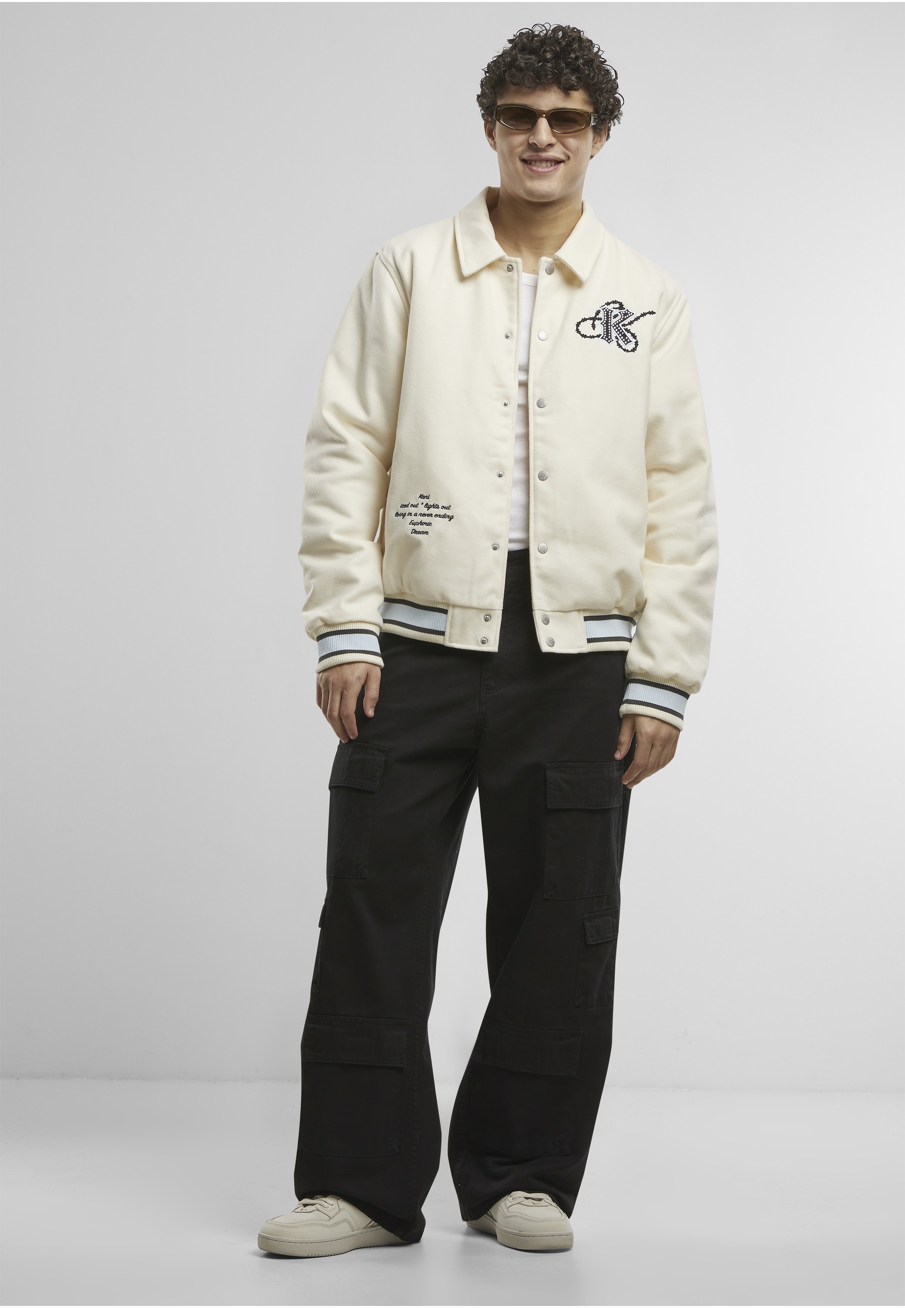 Karl Kani Collegejacke »Karl Kani Kani Snow Tiger College Jacket« 1 Stk. tlg. ohne Kapuze